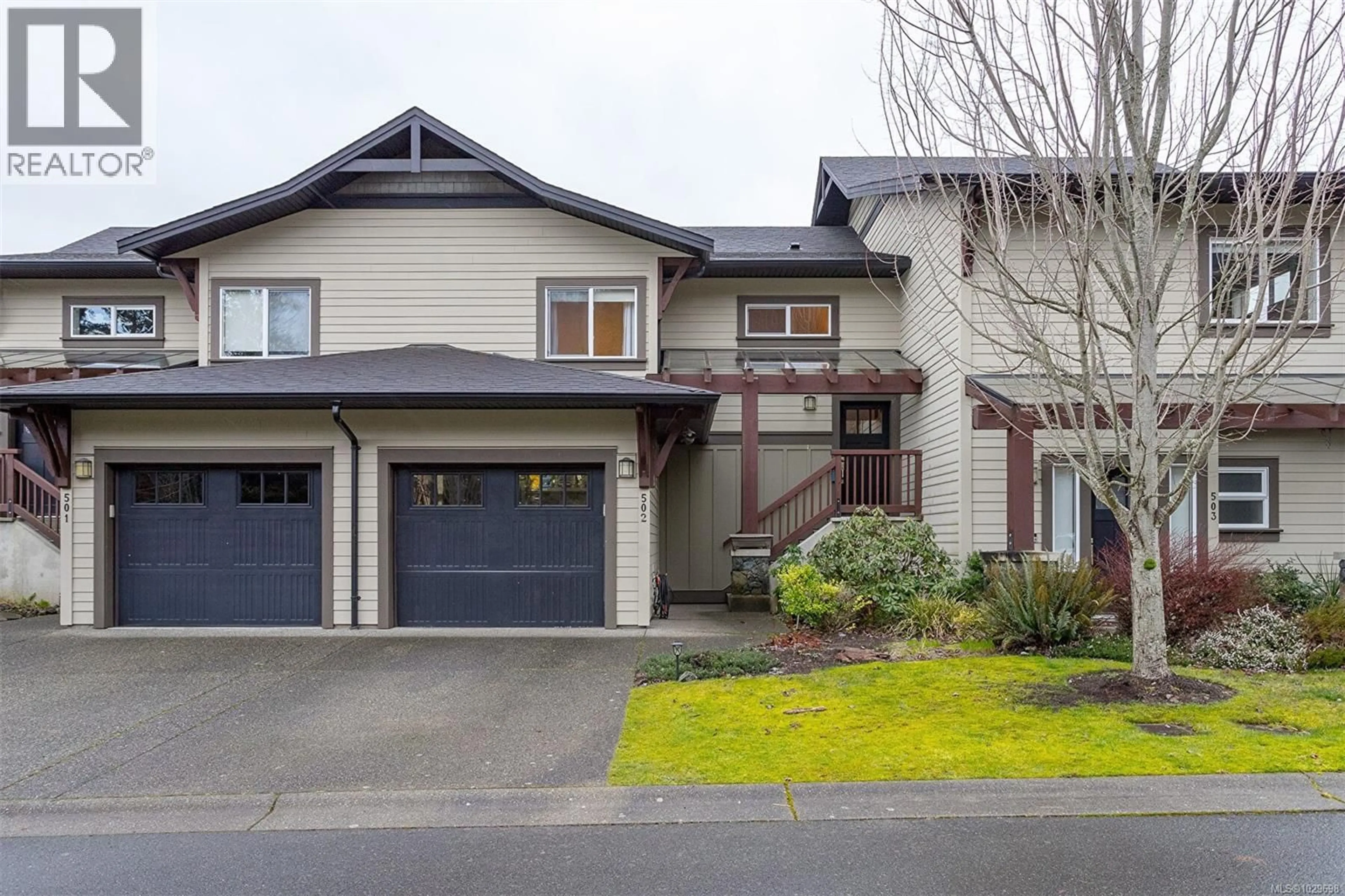 Home with vinyl exterior material, street for 502 - 2234 STONE CREEK PLACE, Sooke British Columbia V9Z1J7