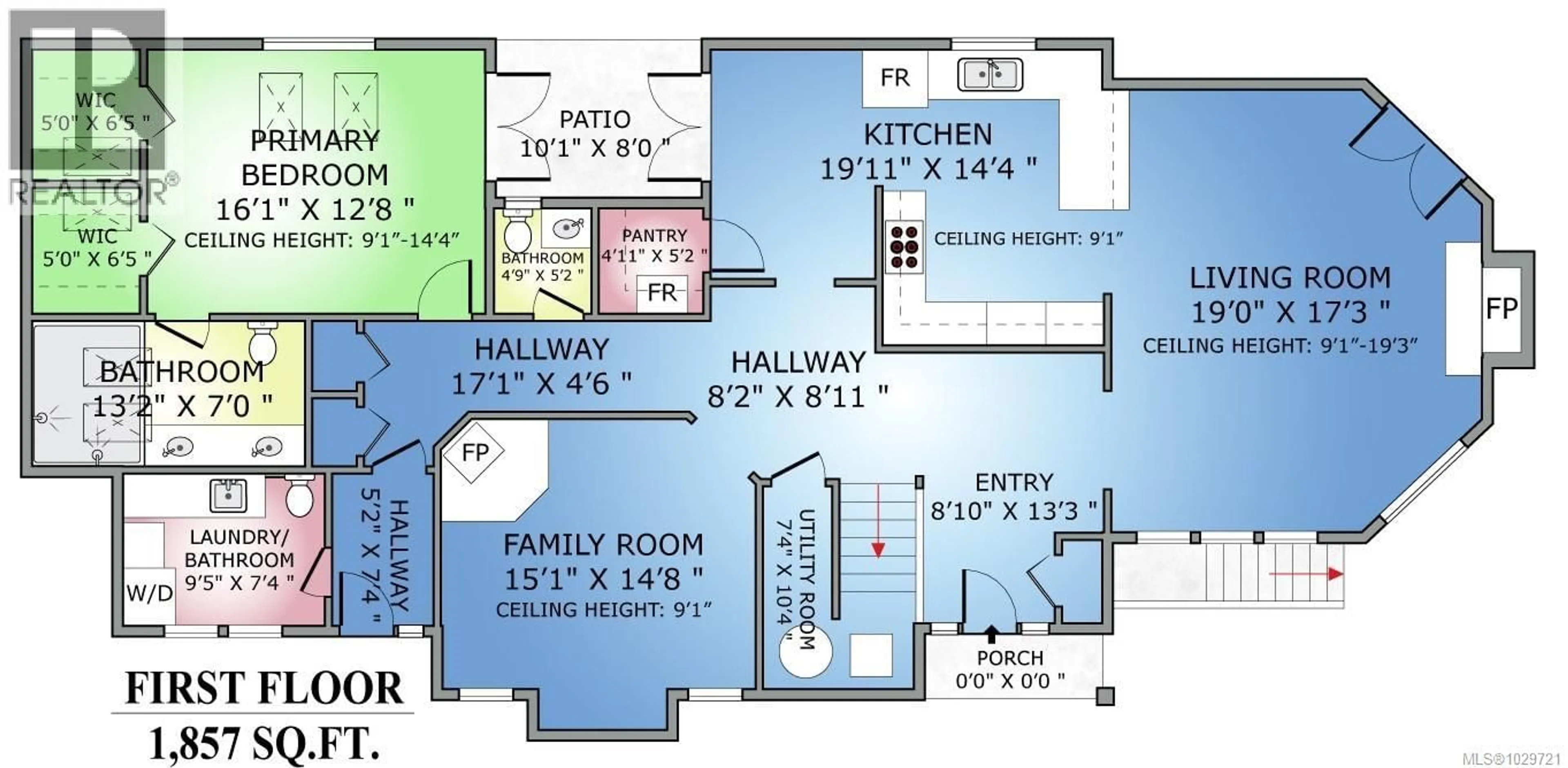 Floor plan for 1286 OCEAN VIEW DRIVE, Saanich British Columbia V8P1J7
