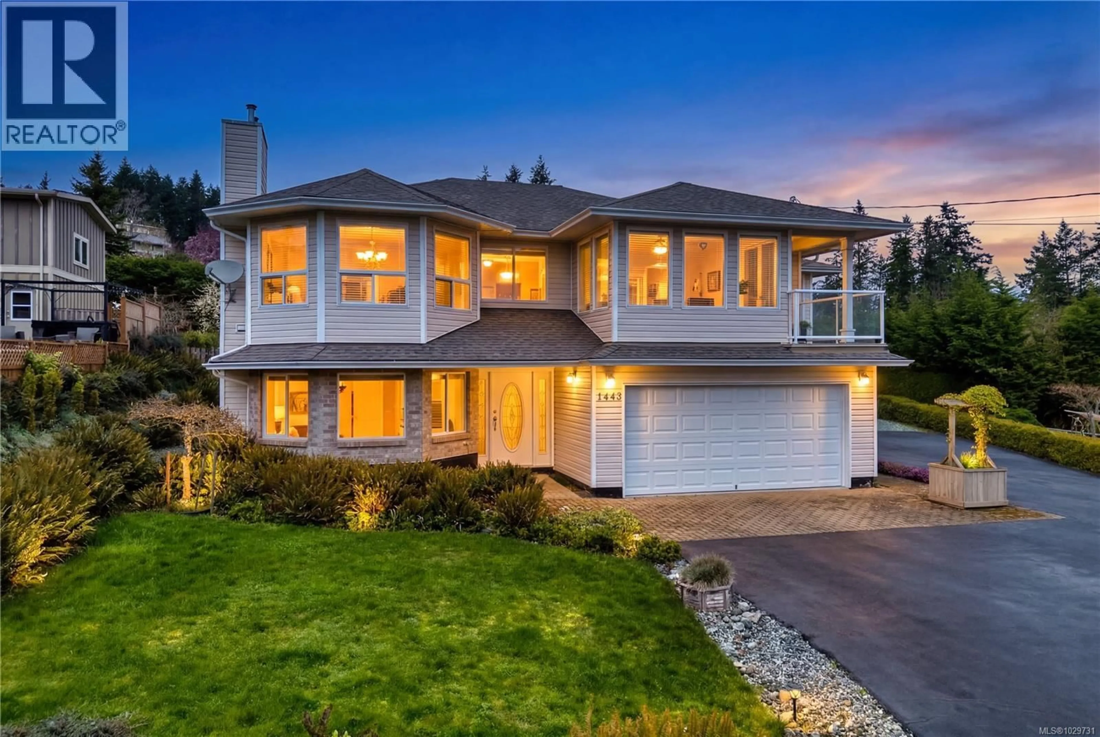 Home with vinyl exterior material, street for 1443 FIDDICK CRESCENT, Nanaimo British Columbia V9X1P5