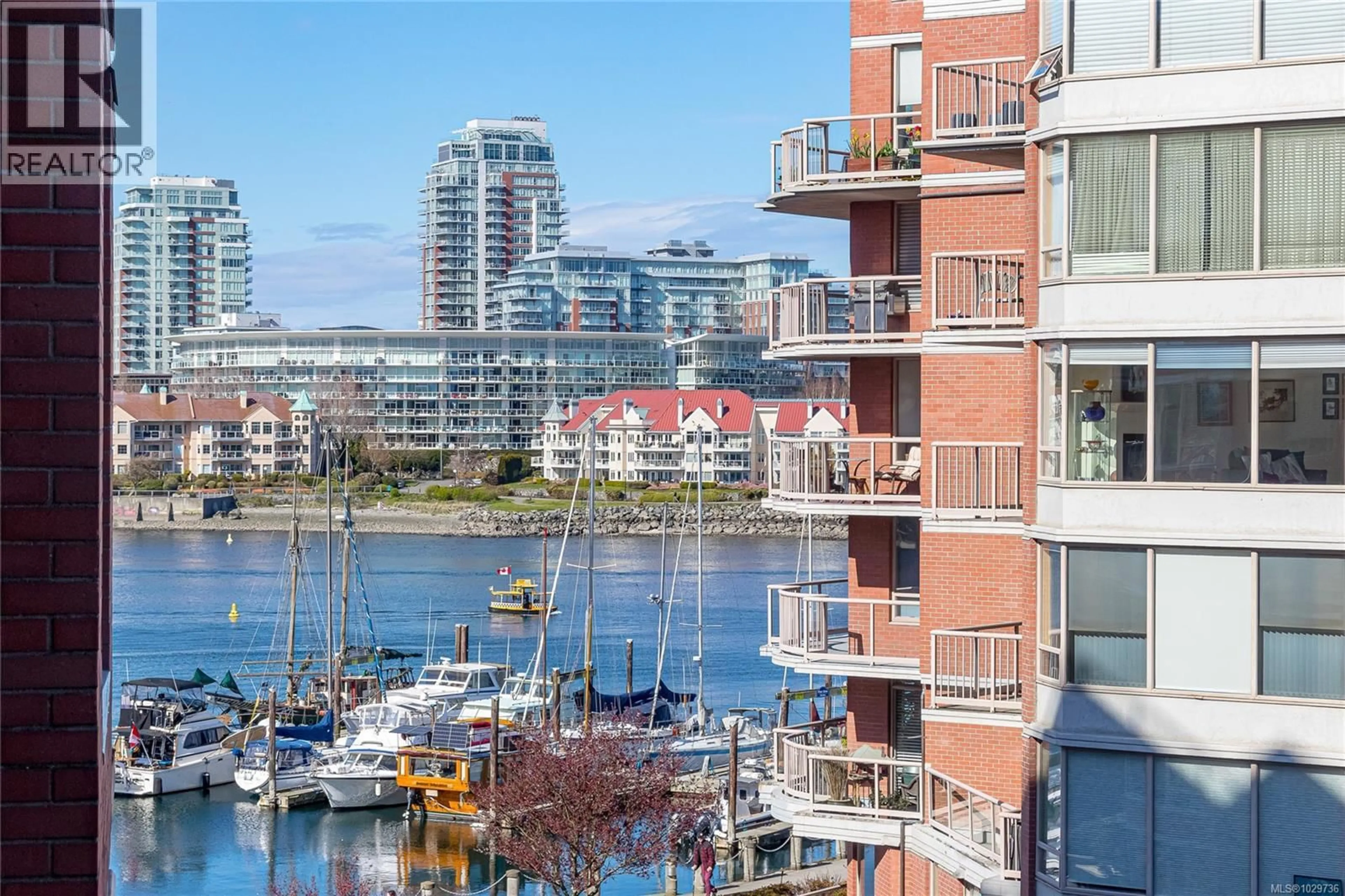 Patio, water/lake/river/ocean view for 504 - 630 MONTREAL STREET, Victoria British Columbia V8V4Y2