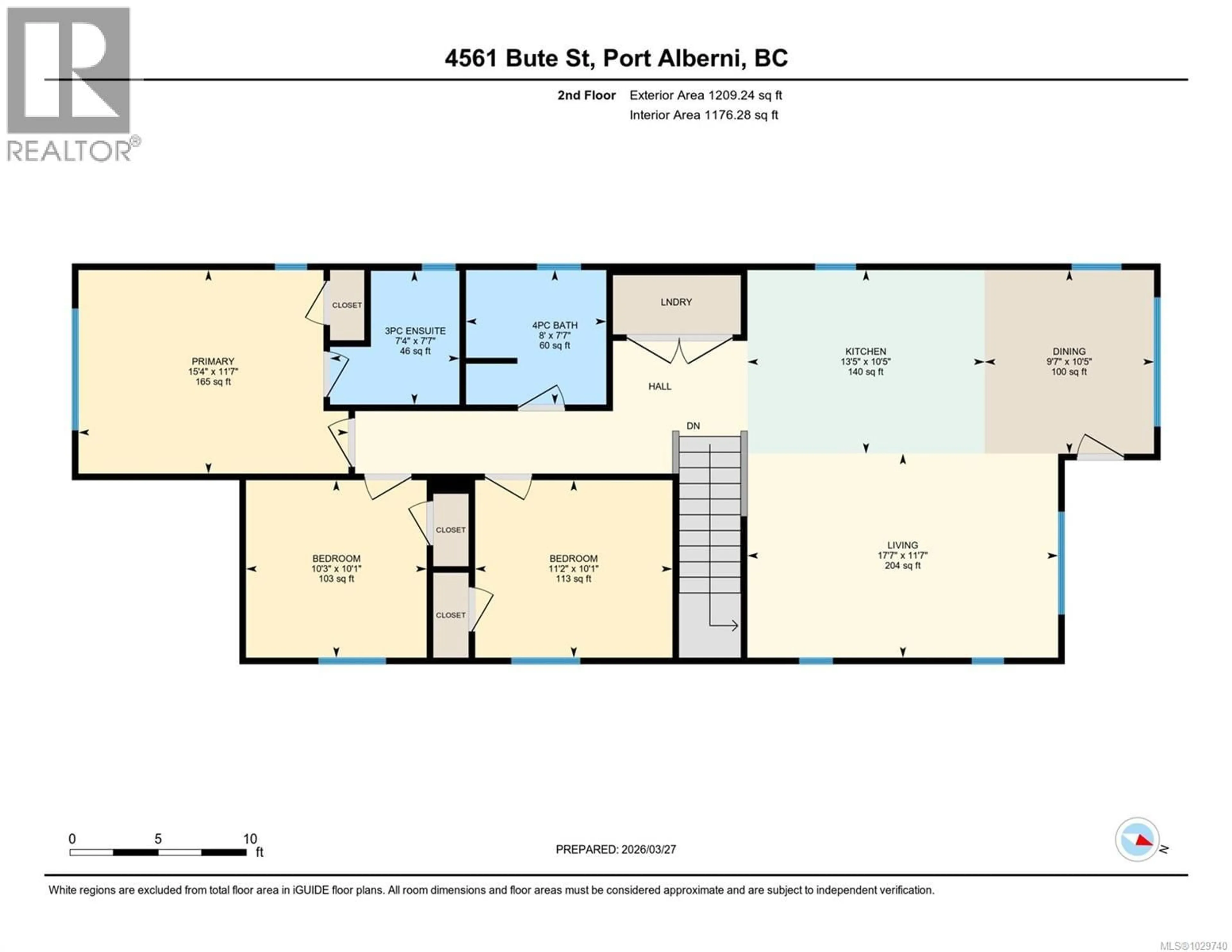 Floor plan for 4561 BUTE STREET, Port Alberni British Columbia V9Y3N1