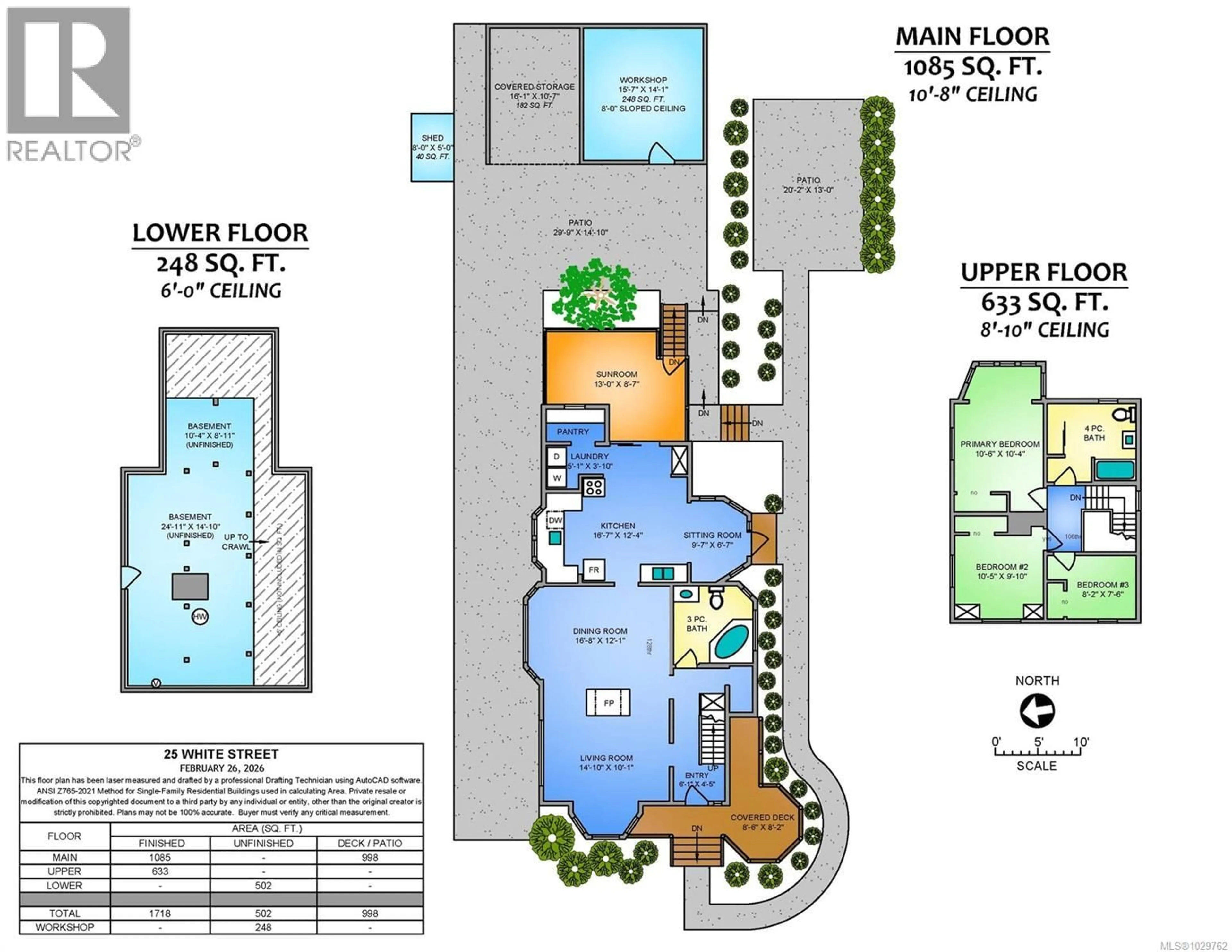 Floor plan for 25 WHITE STREET, Ladysmith British Columbia V9G1B3