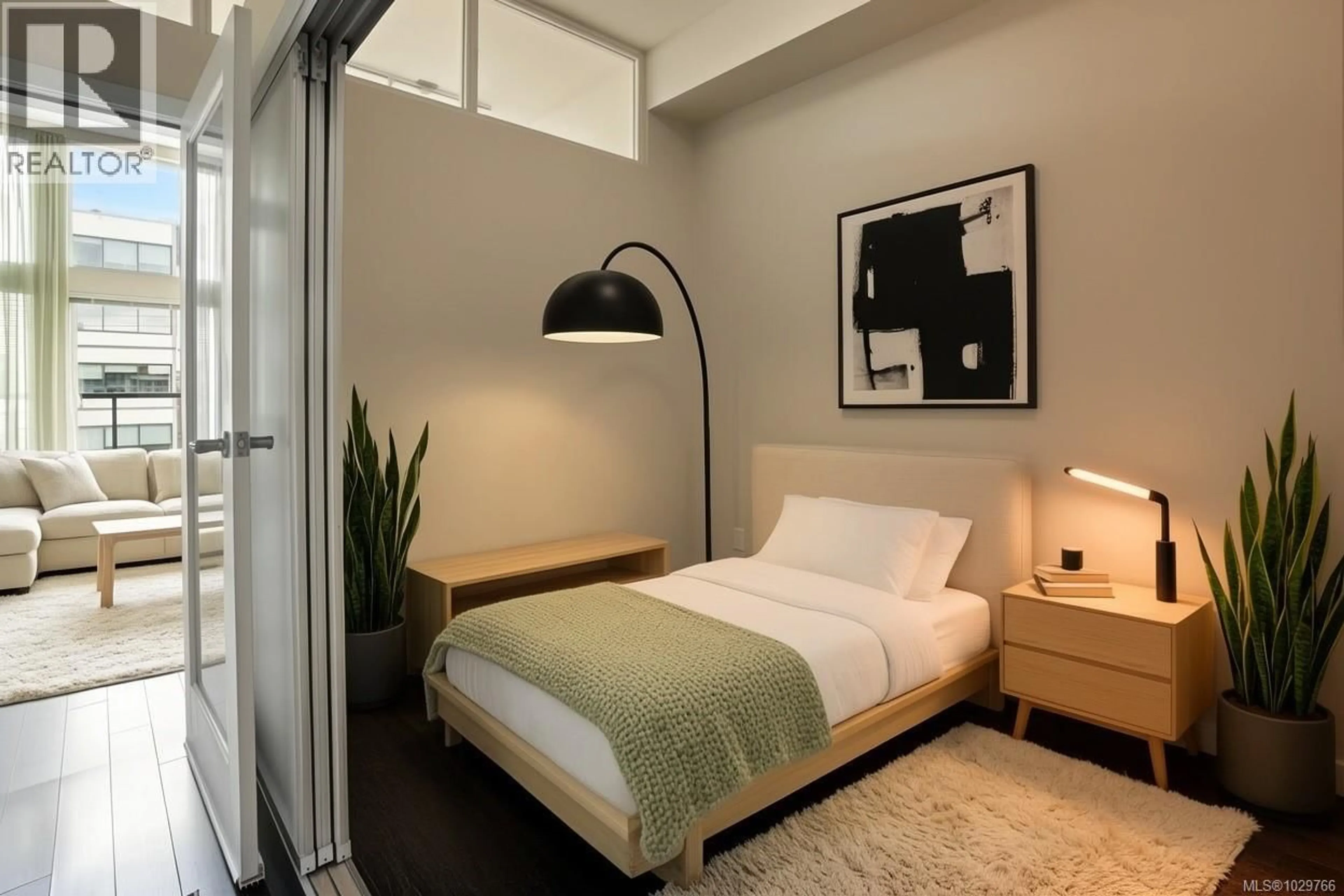 Bedroom with bed, unknown for 402 - 1121 FORT STREET, Victoria British Columbia V8V3K9