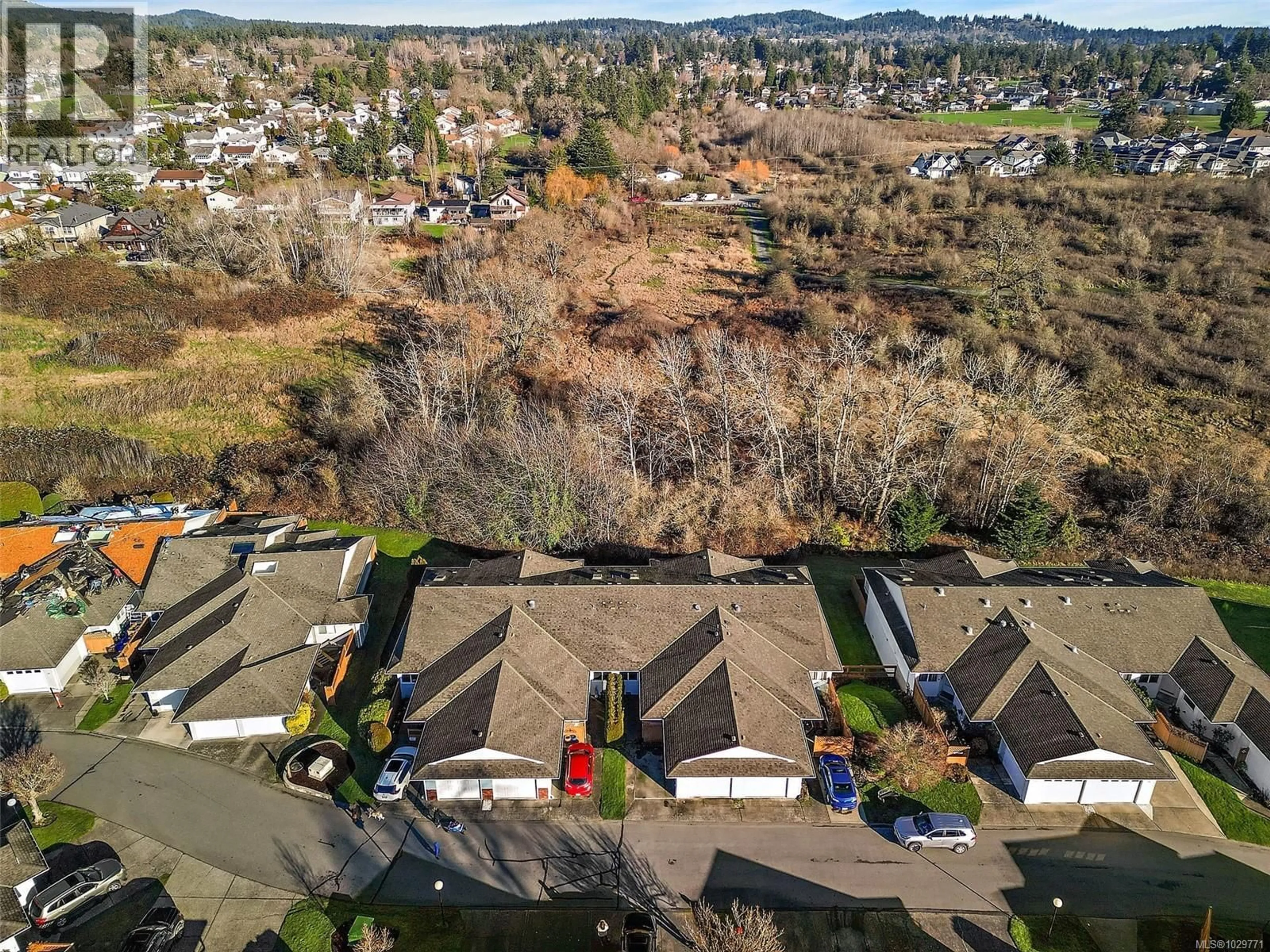 A pic from outside/outdoor area/front of a property/back of a property/a pic from drone, mountain view for 23 - 4125 INTERURBAN ROAD, Saanich British Columbia V8Z4W8