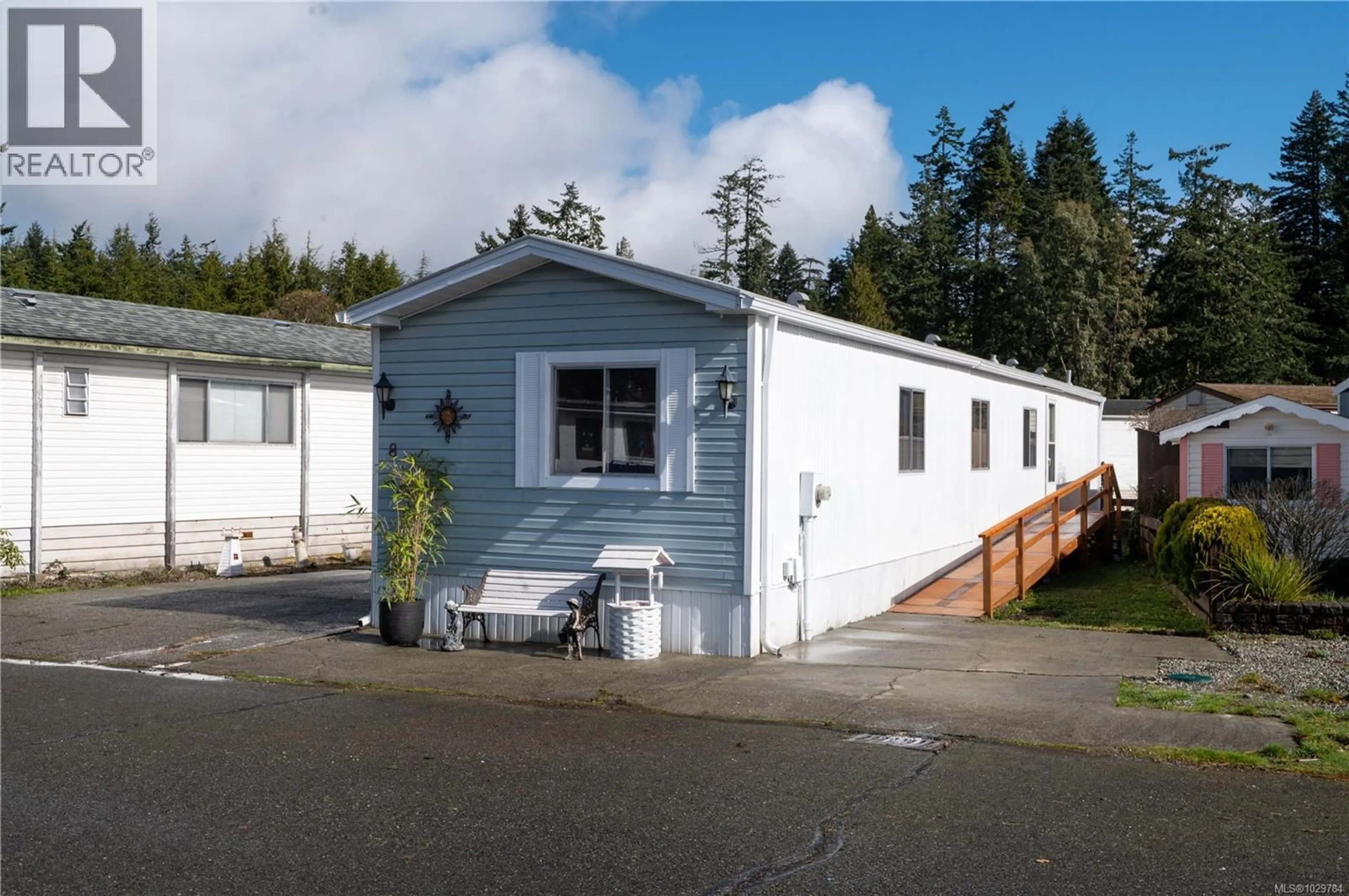 Home with vinyl exterior material, street for 8 - 7871 WEST COAST ROAD, Sooke British Columbia V0S1N0