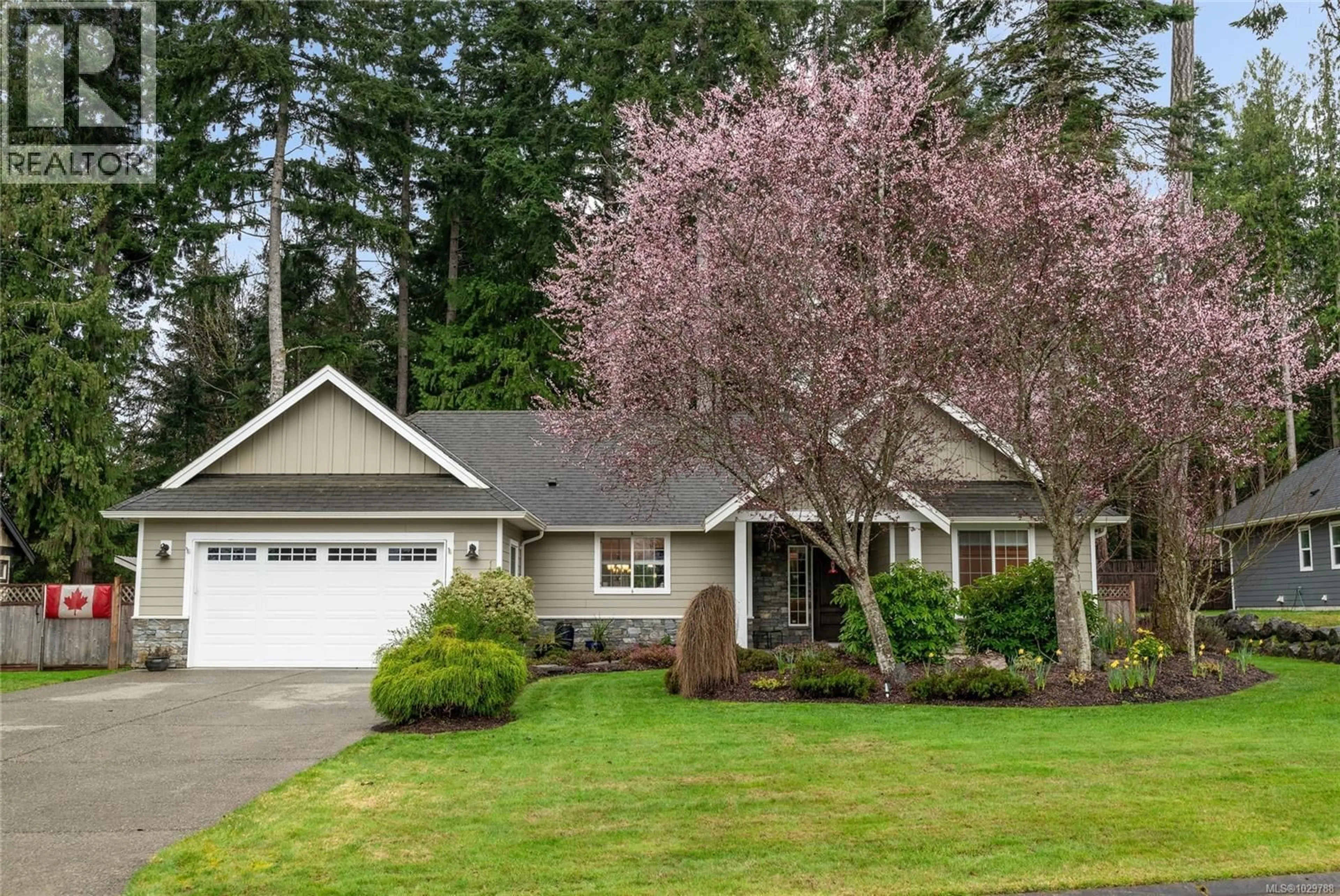 Home with vinyl exterior material, street for 3936 CREEKSIDE DRIVE, Bowser British Columbia V0R1G0