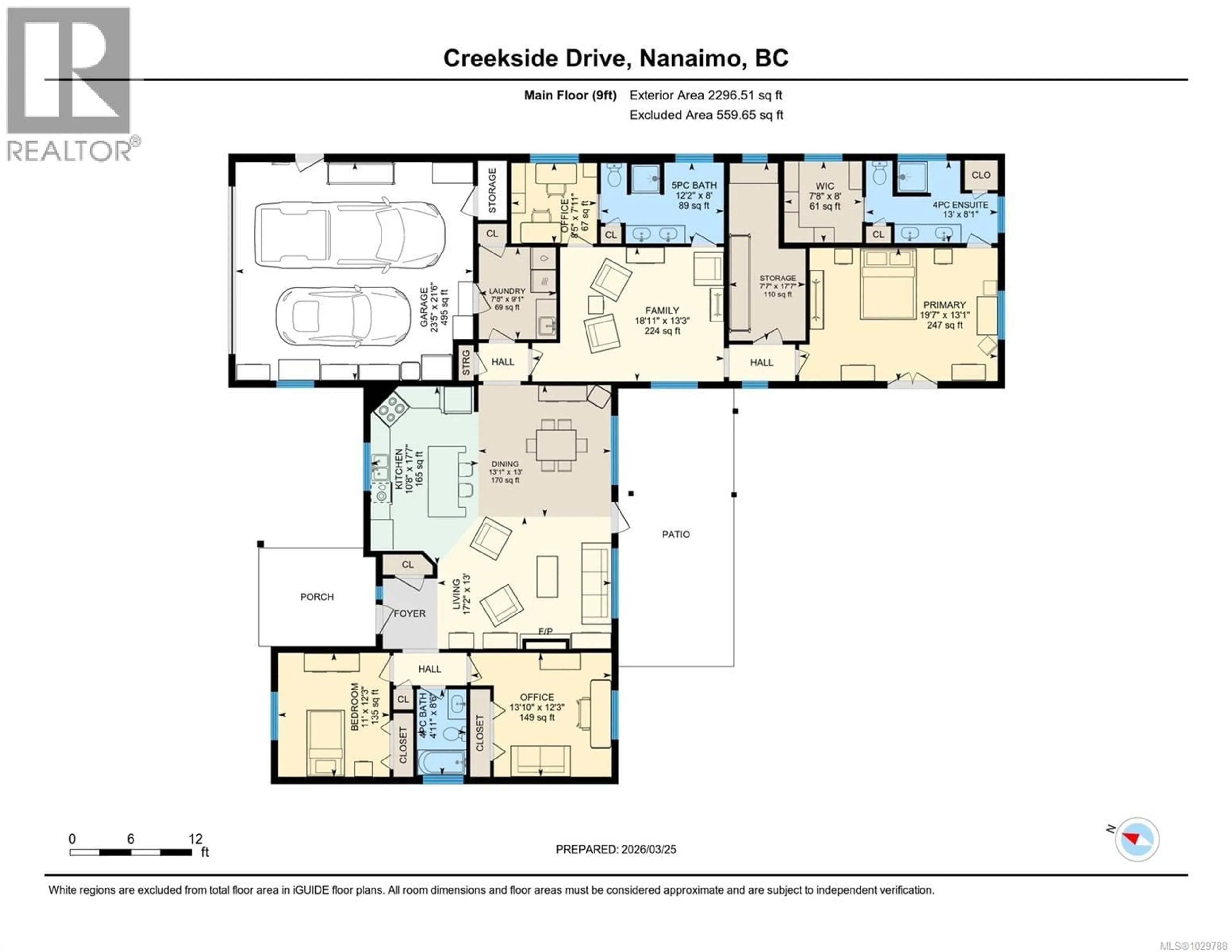 Floor plan for 3936 CREEKSIDE DRIVE, Bowser British Columbia V0R1G0