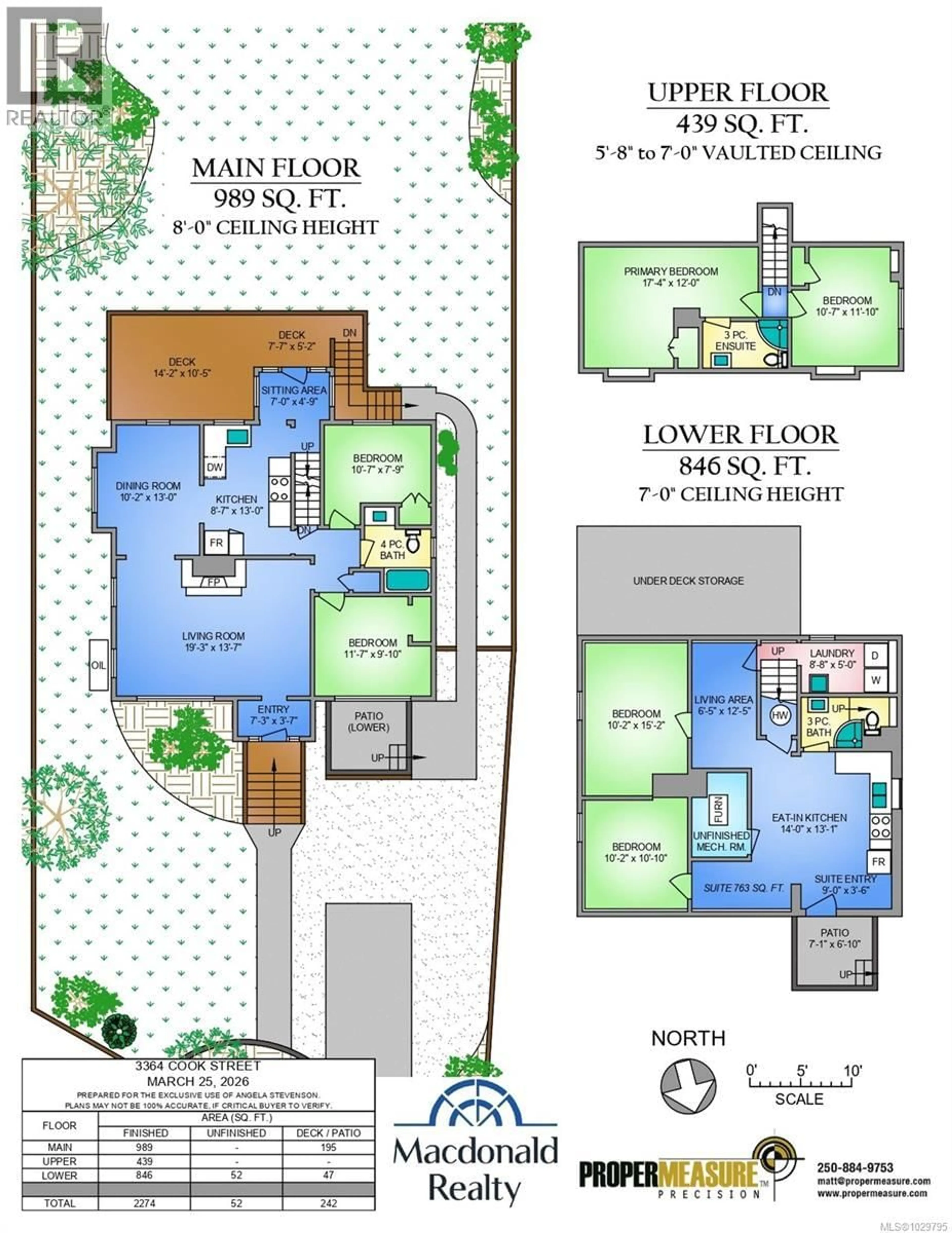 Floor plan for 3364 COOK STREET, Saanich British Columbia V8X1A8