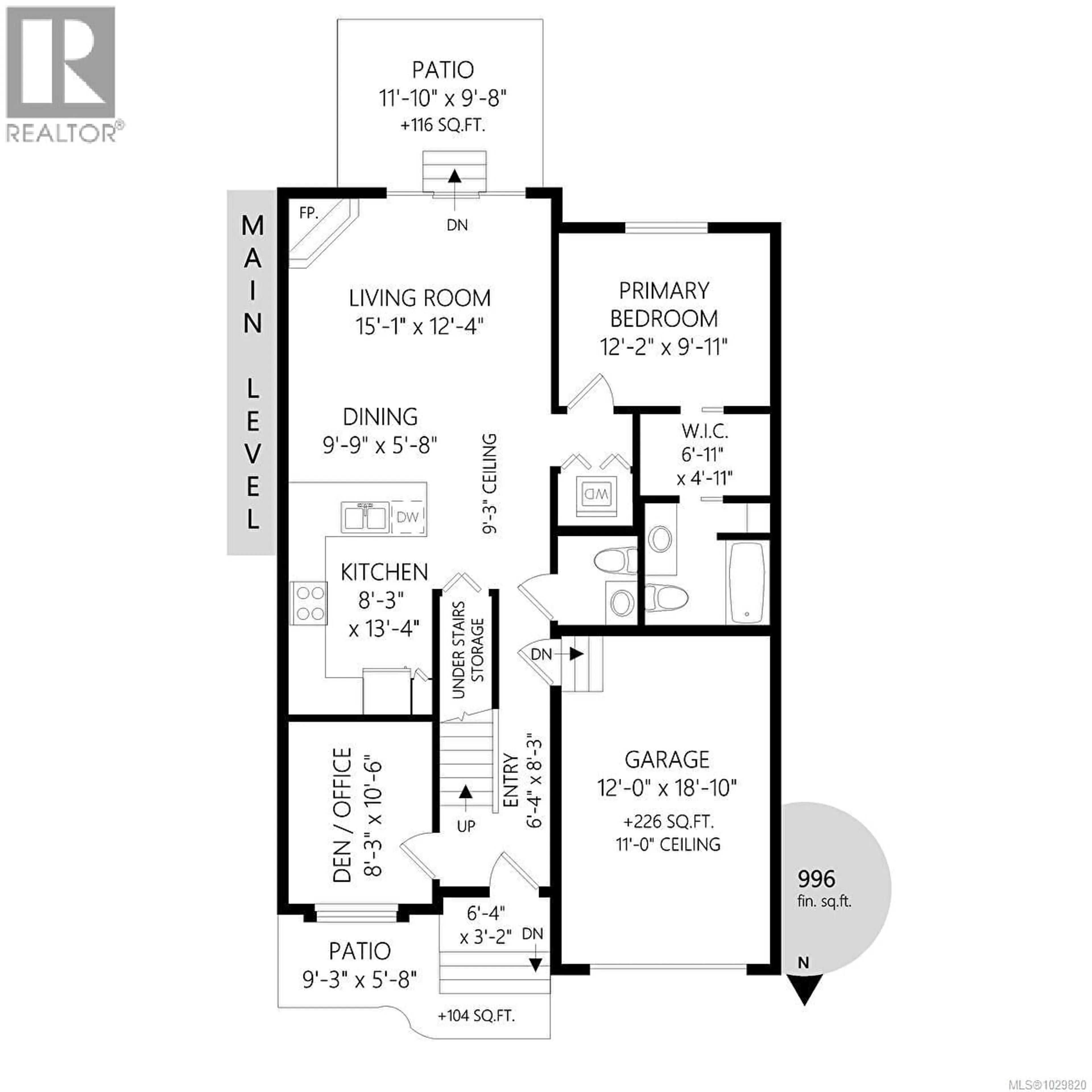 Floor plan for 23 - 3110 COOK STREET, Chemainus British Columbia V0R1K2