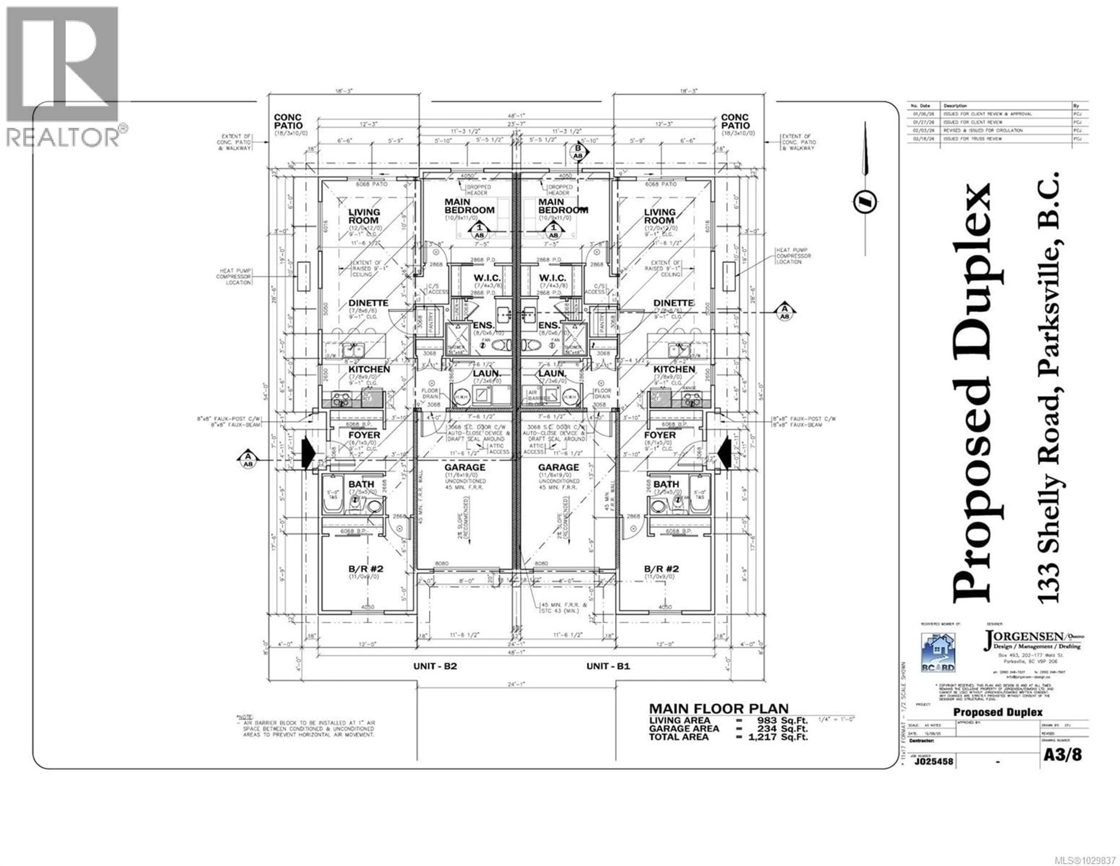 Floor plan for SLB1 - LOT B TULIP AVENUE, Parksville British Columbia V9P1T7