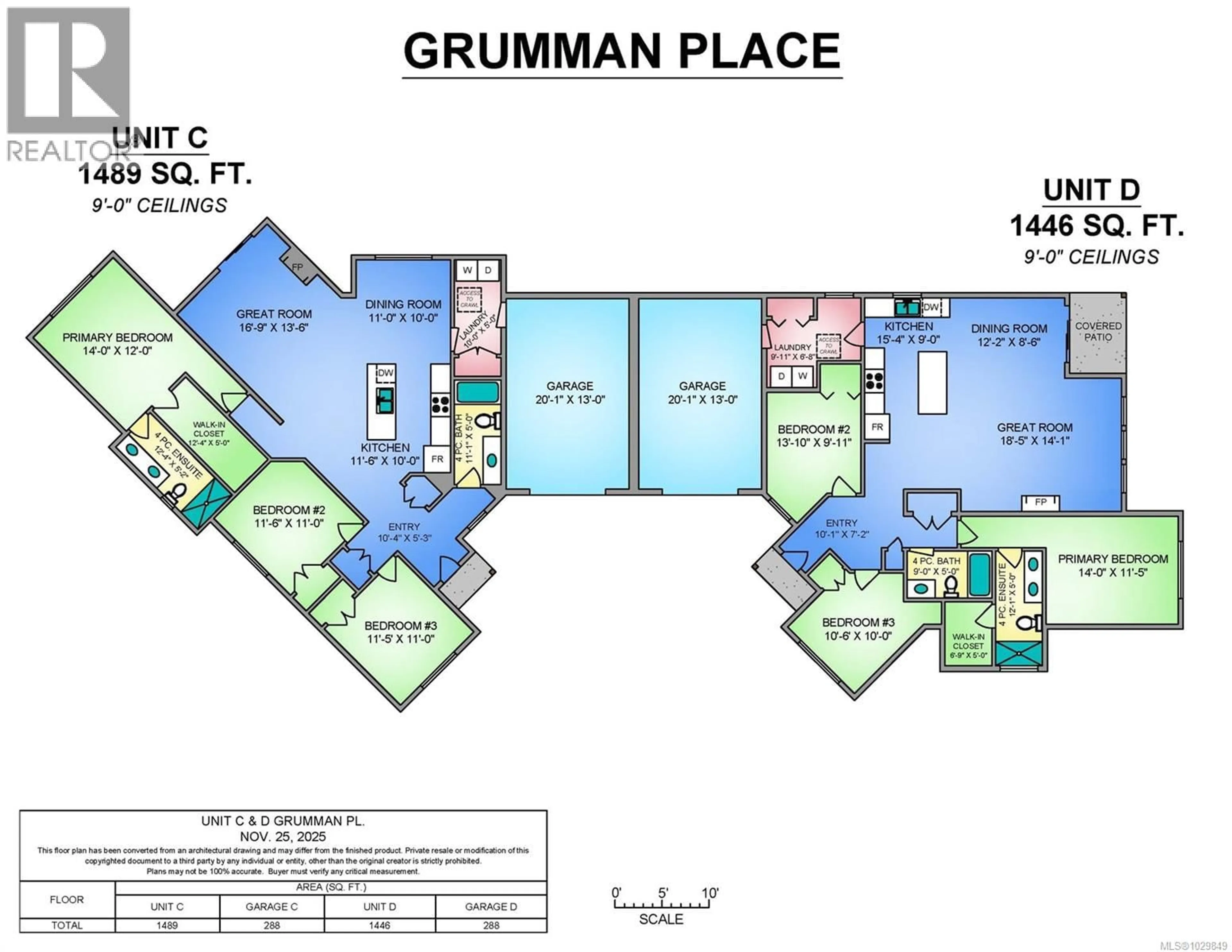 Floor plan for 3 - 865 GRUMMAN PLACE, Comox British Columbia V9M4H9