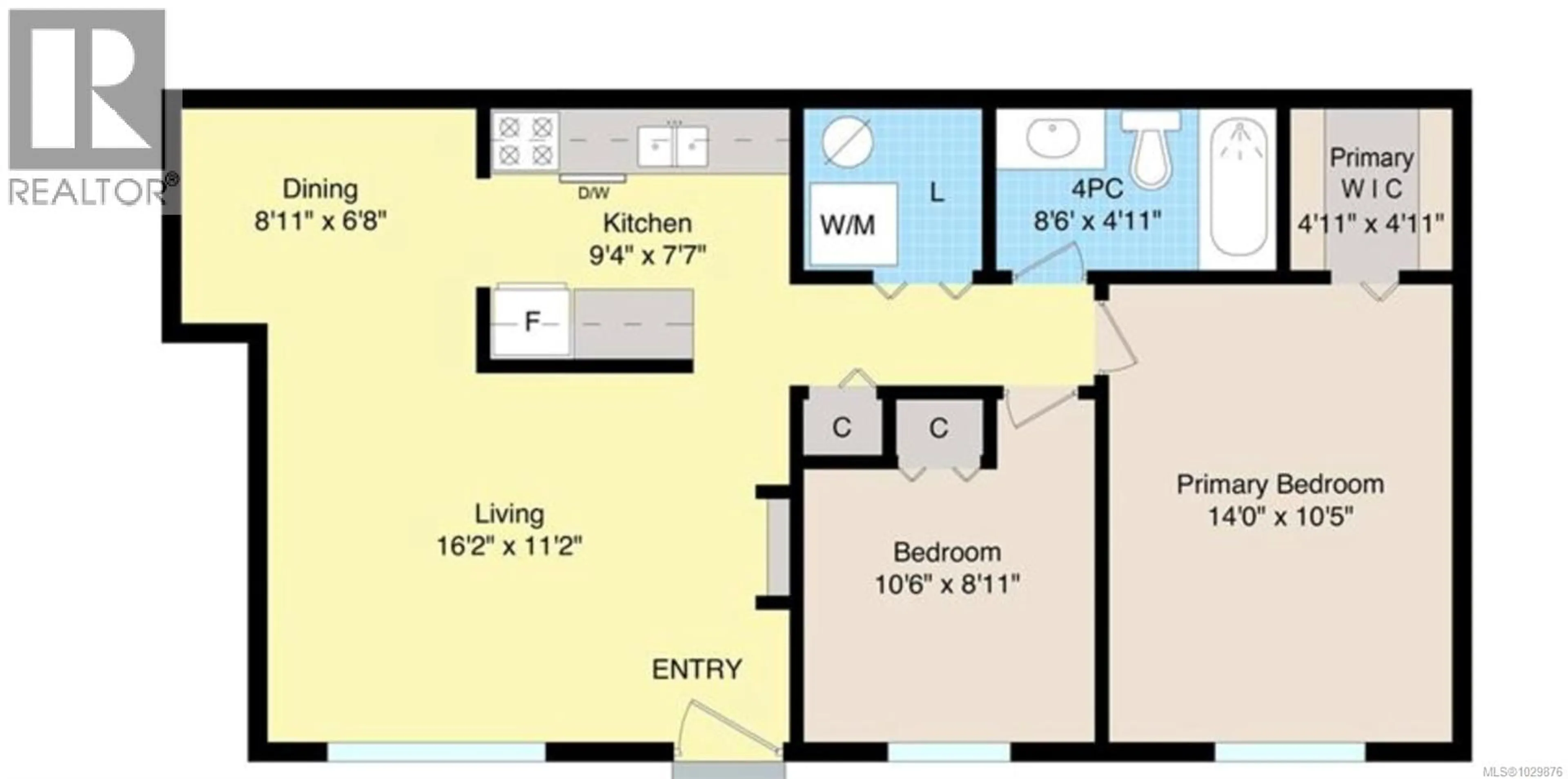 Floor plan for 103 - 2425 LEWIS STREET, Duncan British Columbia V9L2Z1