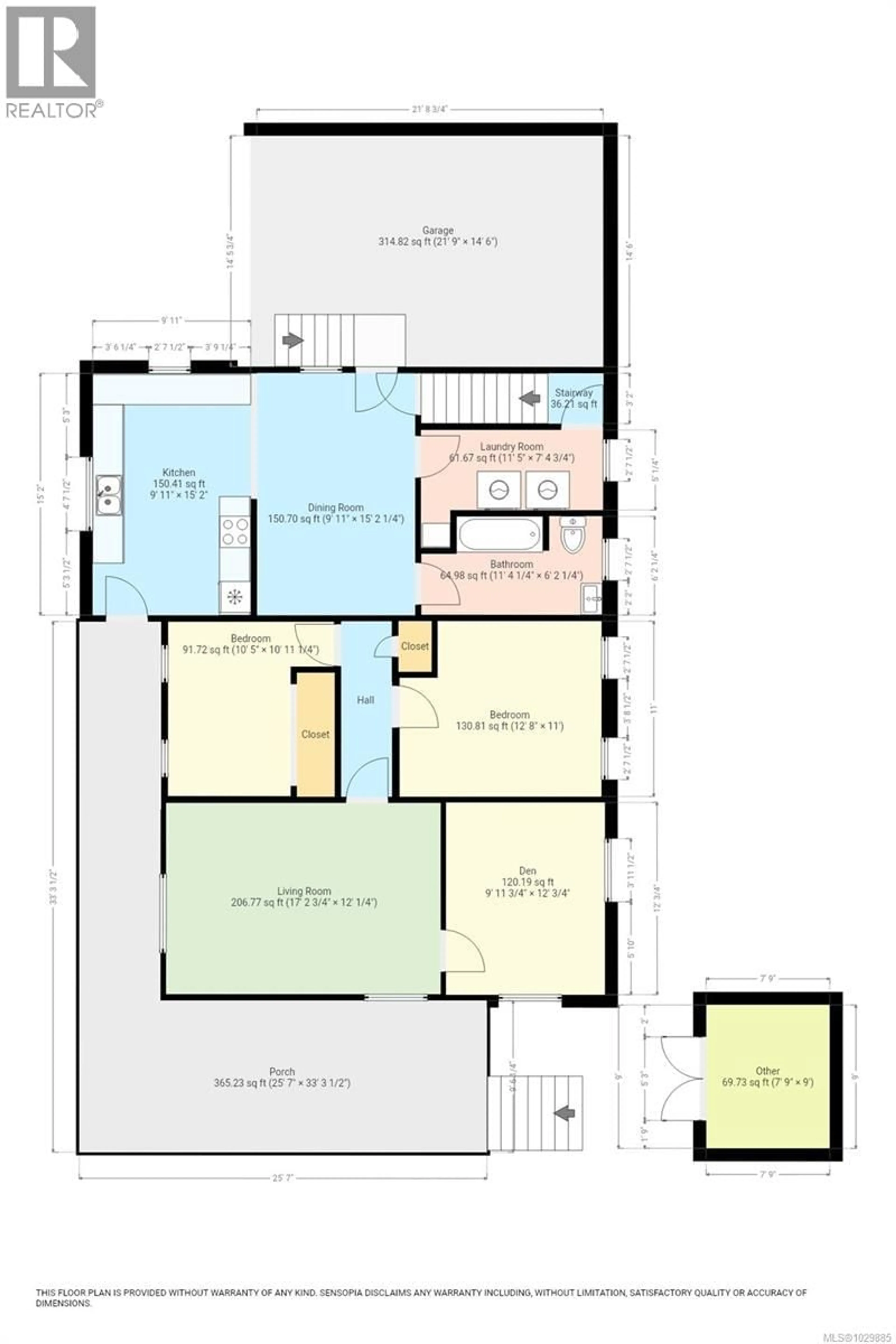 Floor plan for 2218 DALTON ROAD, Campbell River British Columbia V9W1H6