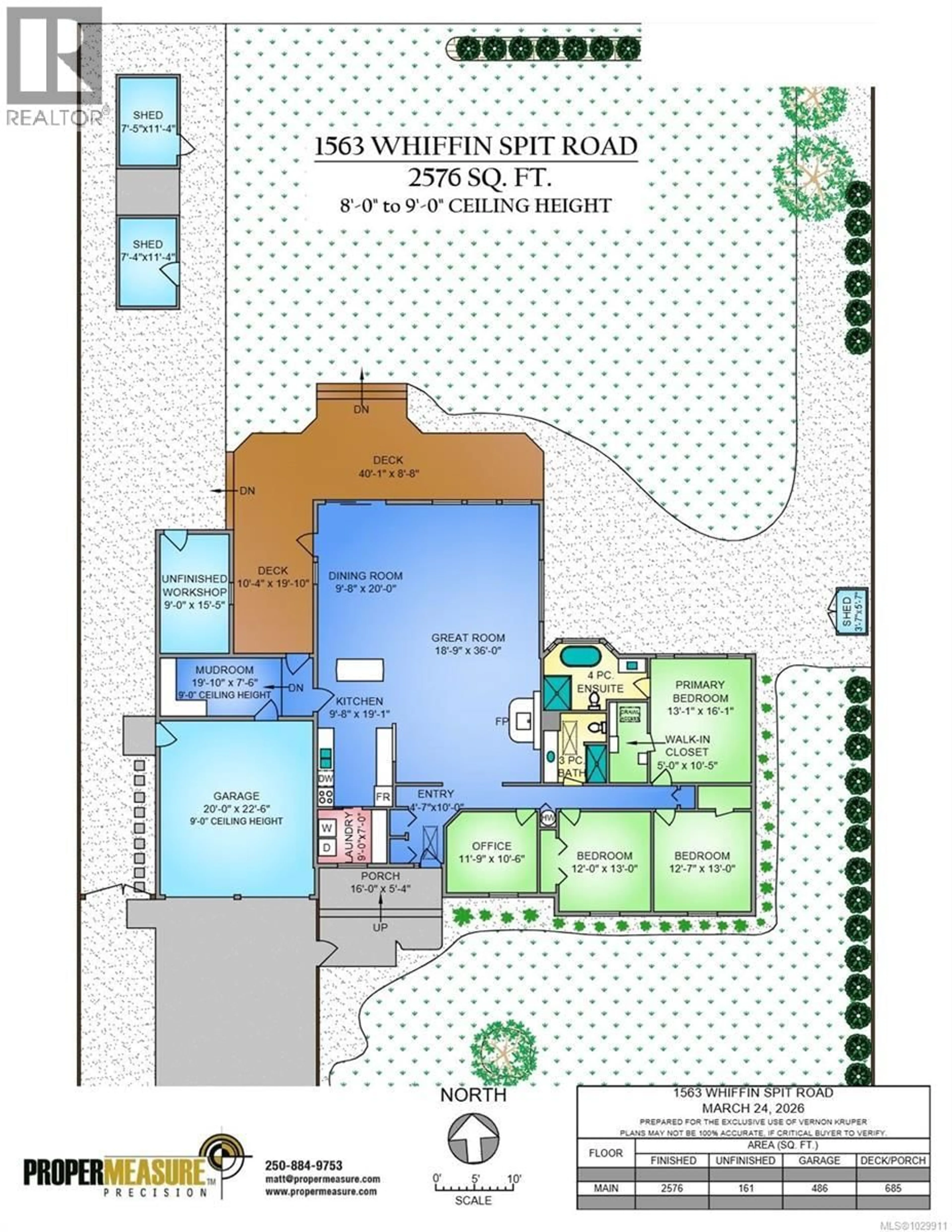 Floor plan for 1563 WHIFFIN SPIT ROAD, Sooke British Columbia V9Z0T4