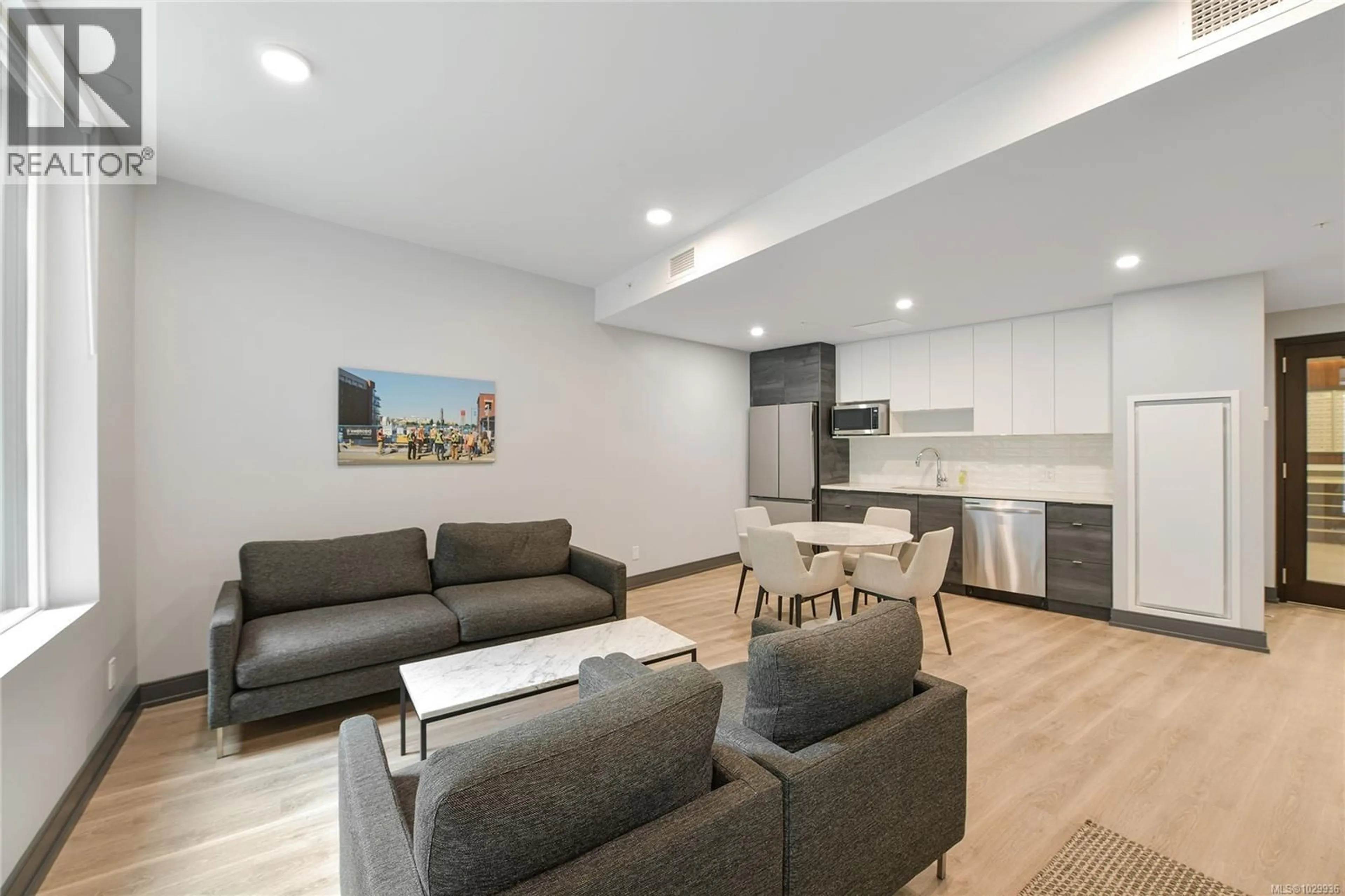 Living room with furniture, unknown for 601 - 1628 STORE STREET, Victoria British Columbia V8W0H1