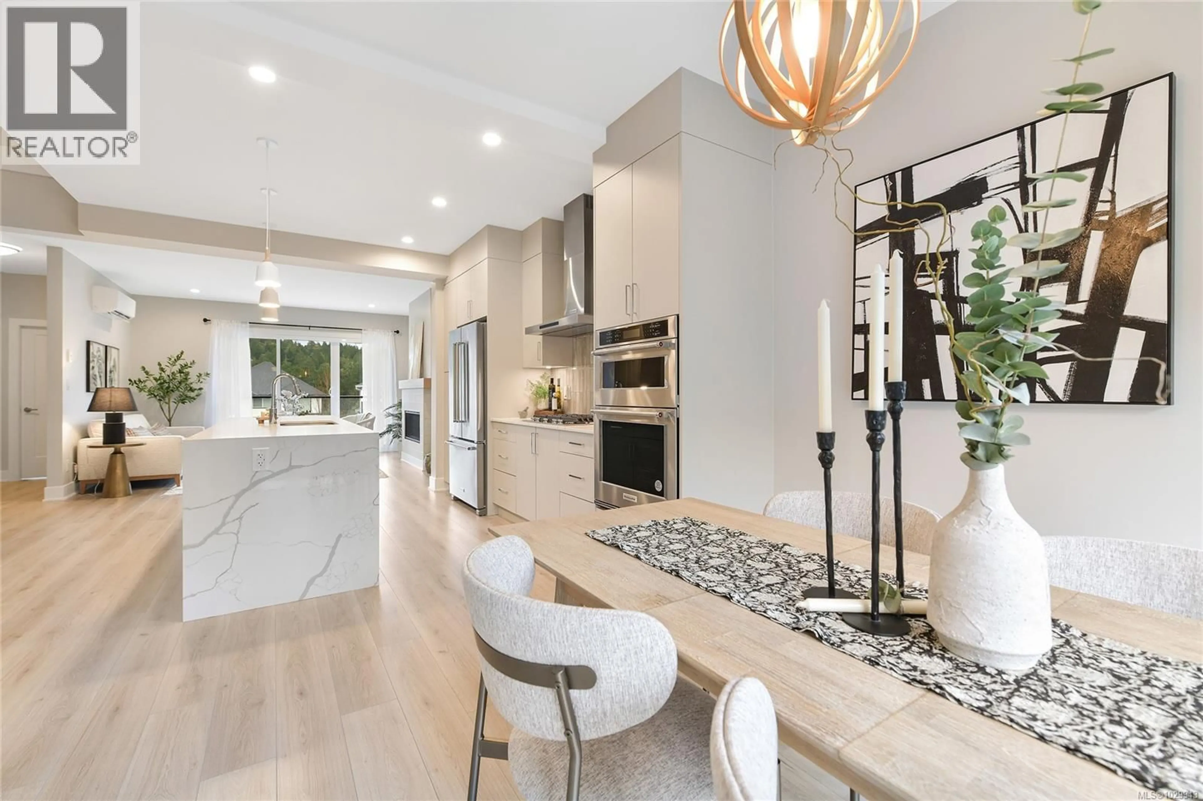 Open concept kitchen, ceramic/tile floor for 114 - 2950 CONSTELLATION AVENUE, Langford British Columbia V9B7G3