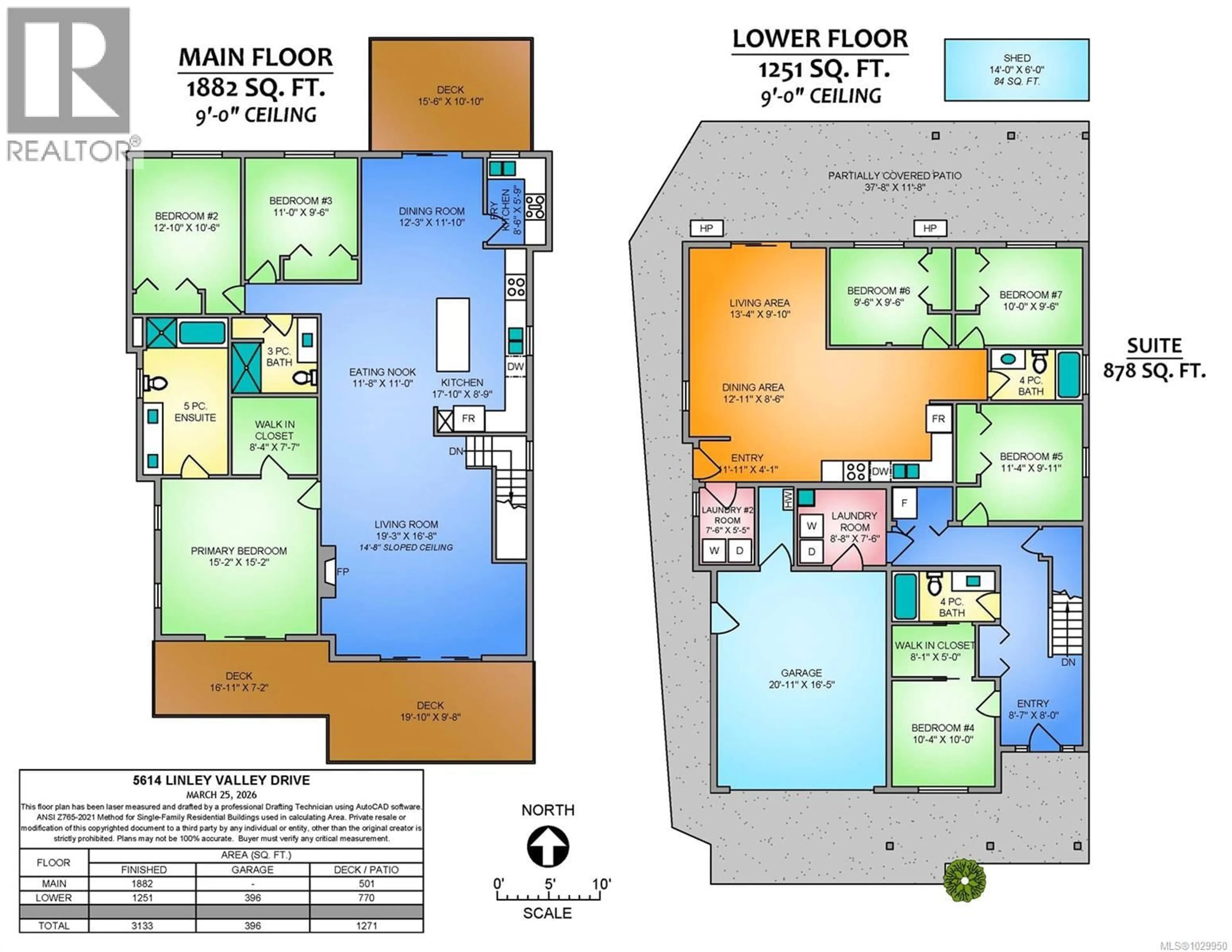 Floor plan for 5614 LINLEY VALLEY DRIVE, Nanaimo British Columbia V9T0K1