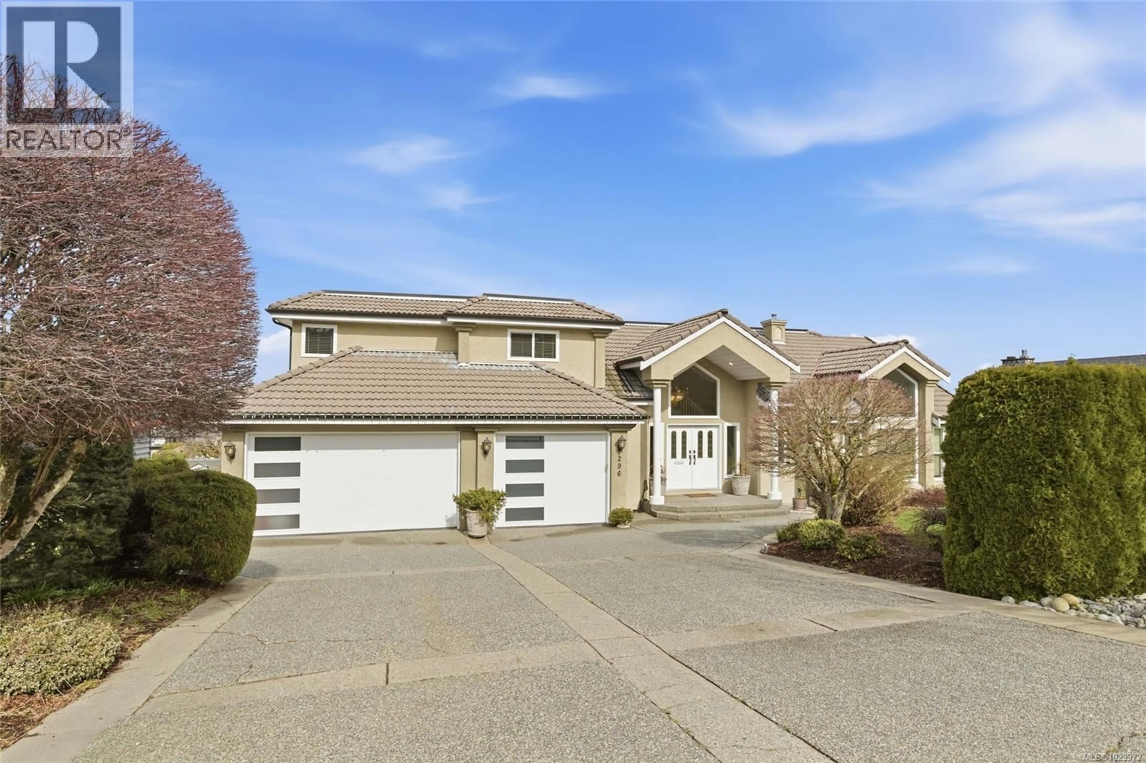 Home with vinyl exterior material, street for 296 CILAIRE DRIVE, Nanaimo British Columbia V9S3E8