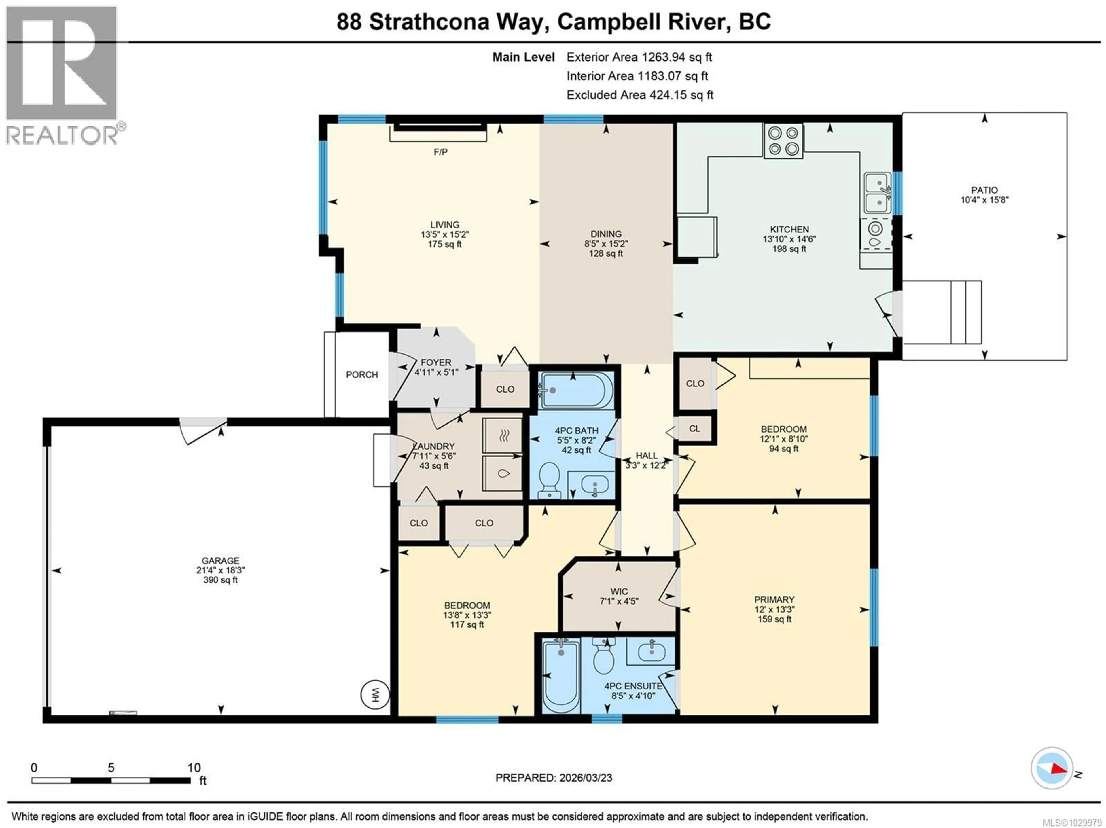 Floor plan for 88 STRATHCONA WAY, Campbell River British Columbia V9H1W4