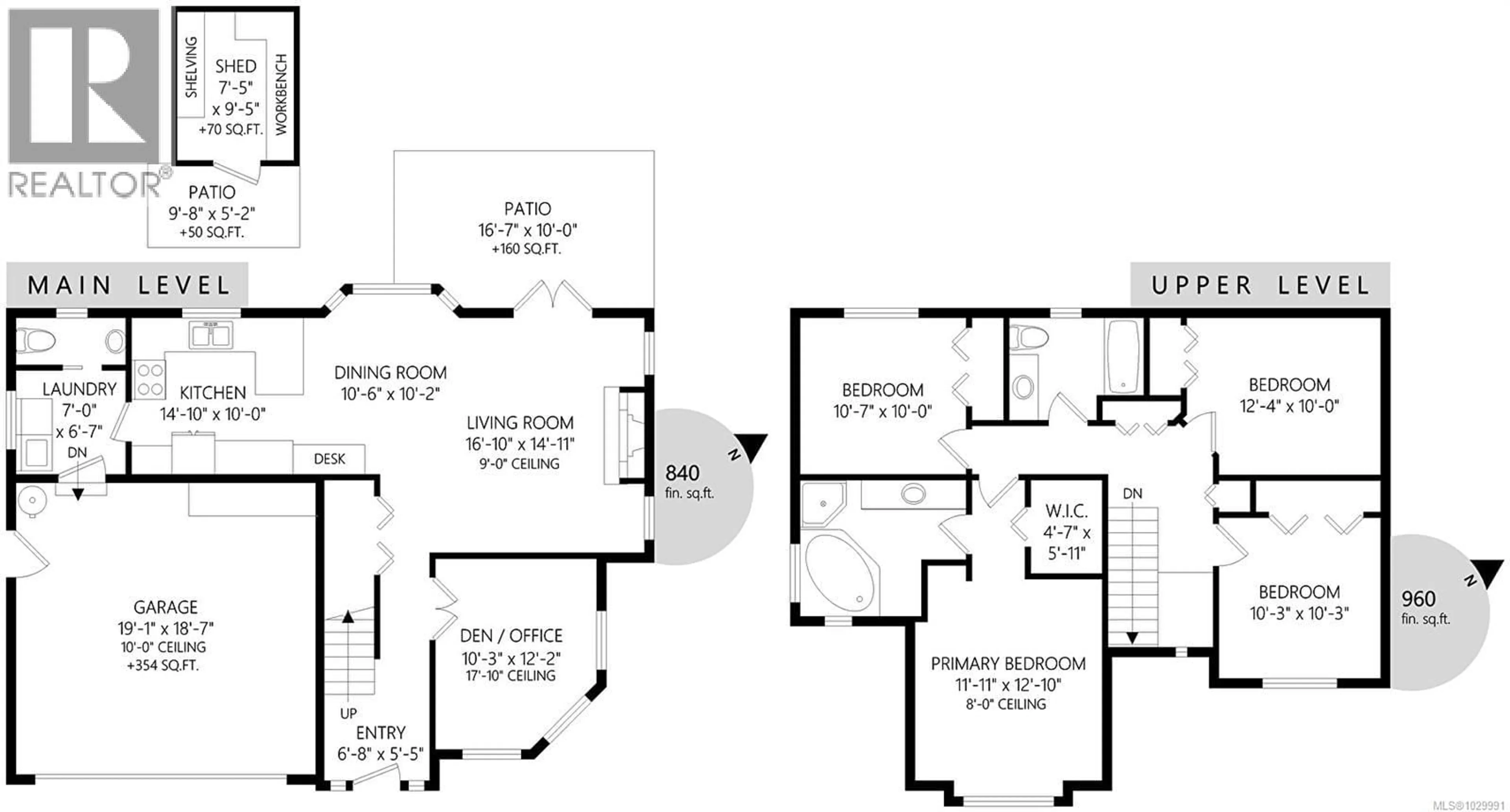 Floor plan for 3370 ALFRED PLACE, Colwood British Columbia V9C3J4