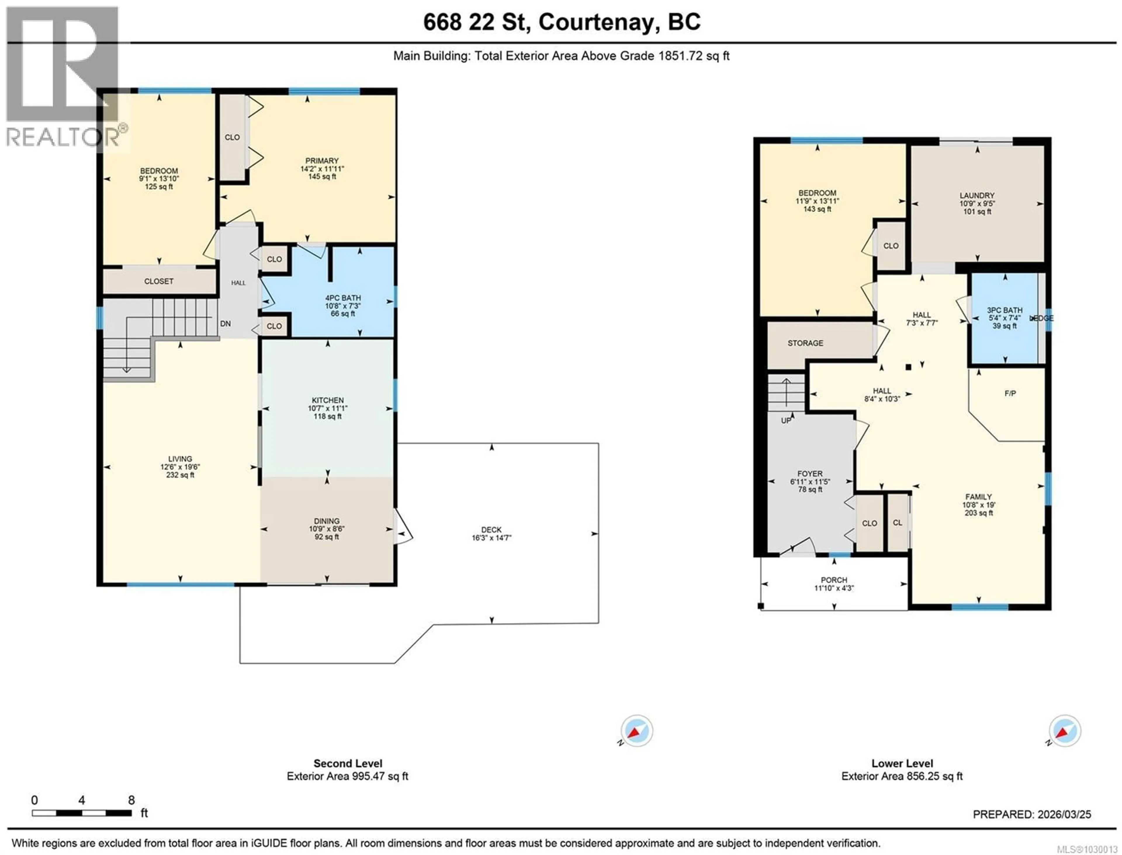 Floor plan for 668 22ND STREET, Courtenay British Columbia V9N6L1