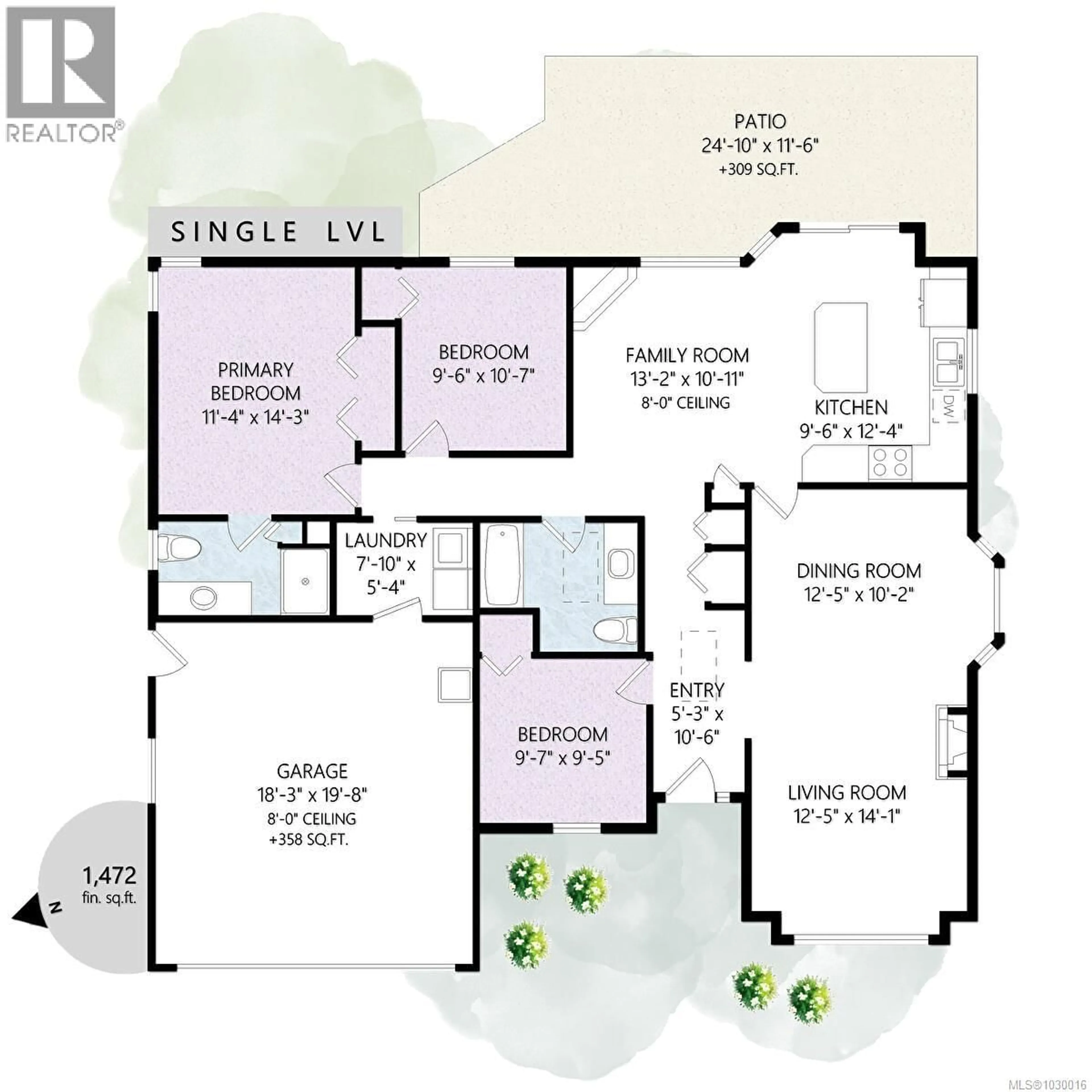 Floor plan for 795 PATRICK DRIVE, Parksville British Columbia V9P1X1