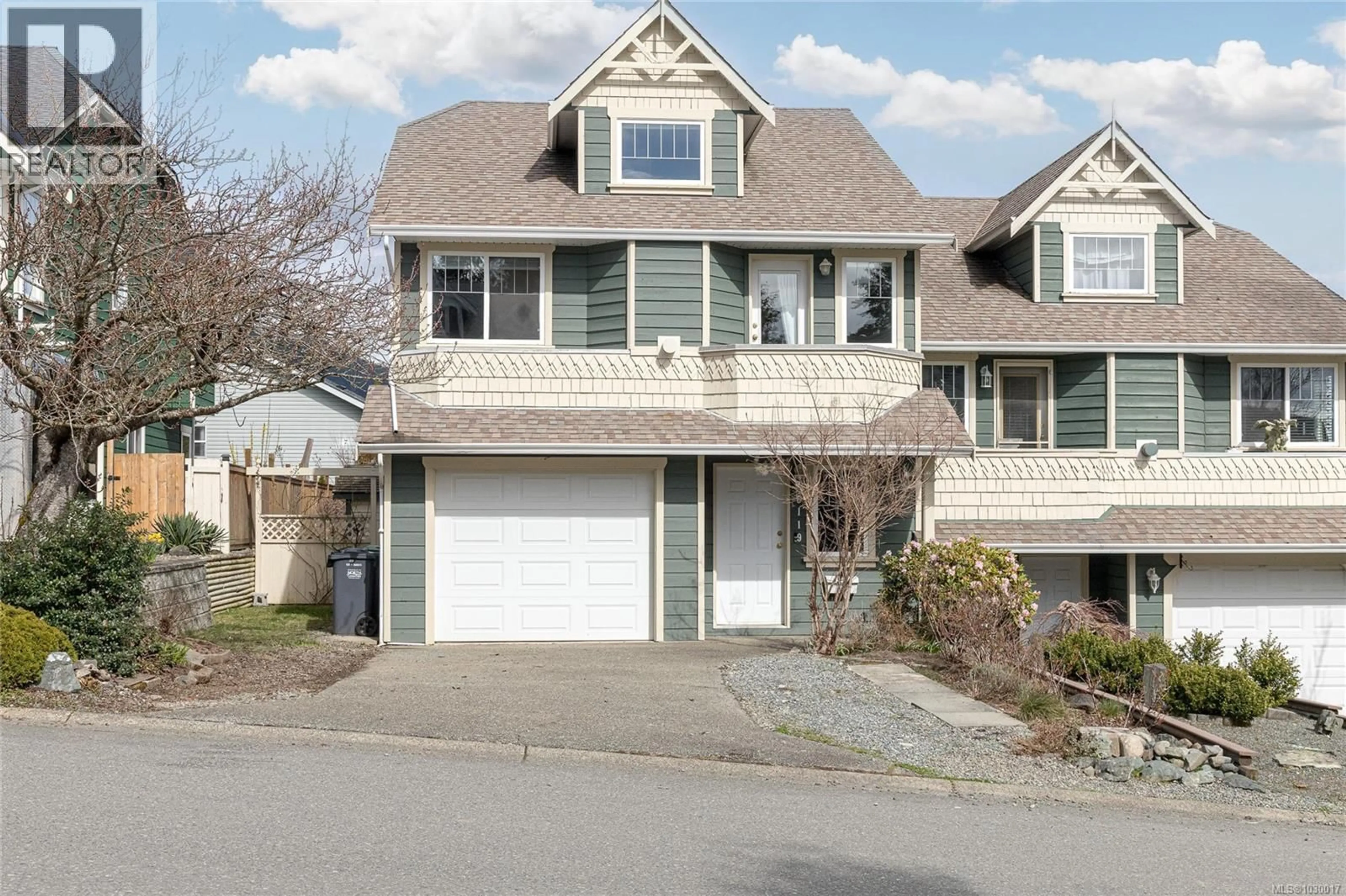 Home with vinyl exterior material, street for 6119 WESTRIDGE ROAD, Duncan British Columbia V9L6K8