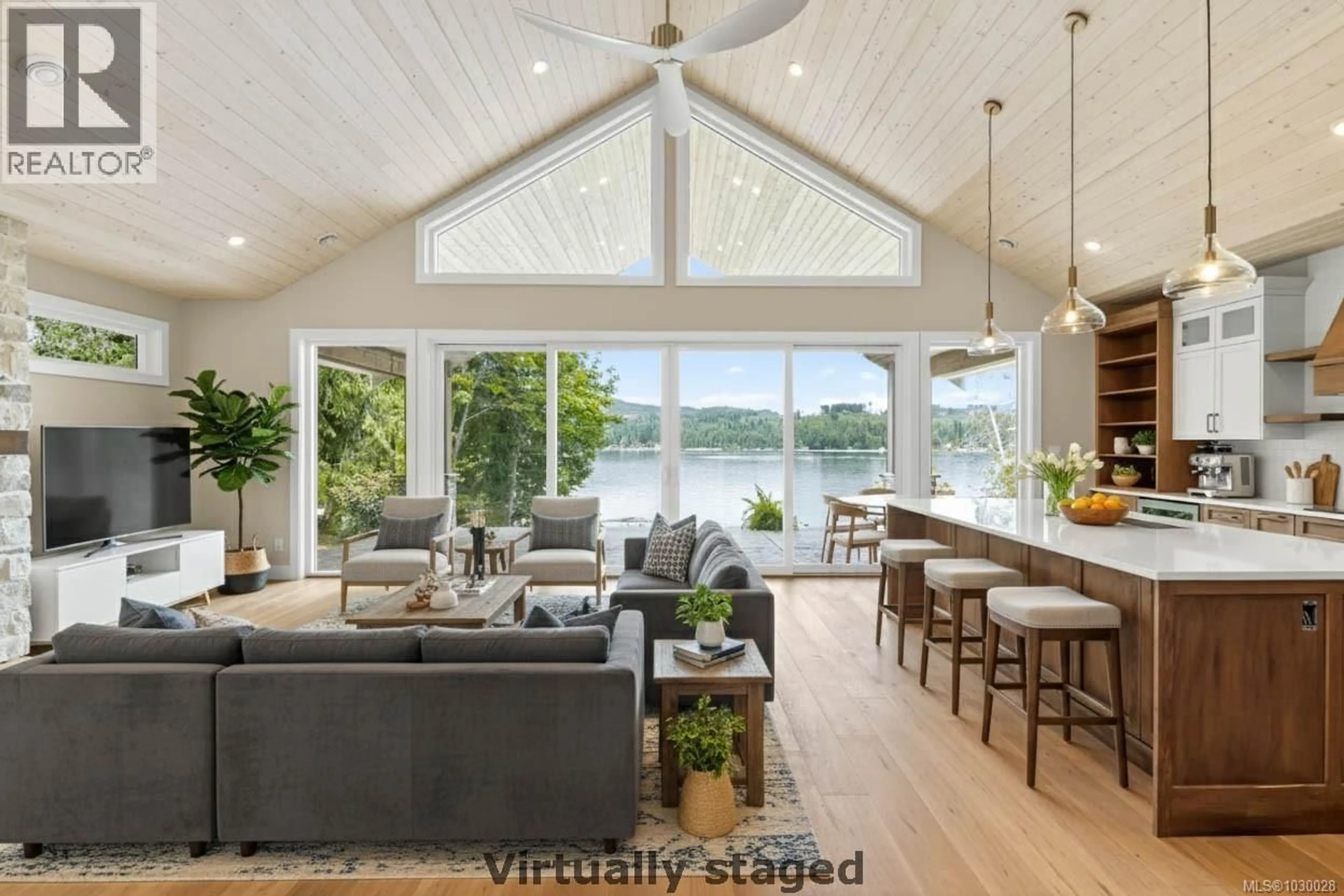 Open concept kitchen, wood/laminate floor for 10089 BLOWER ROAD, Port Alberni British Columbia V9Y9B2