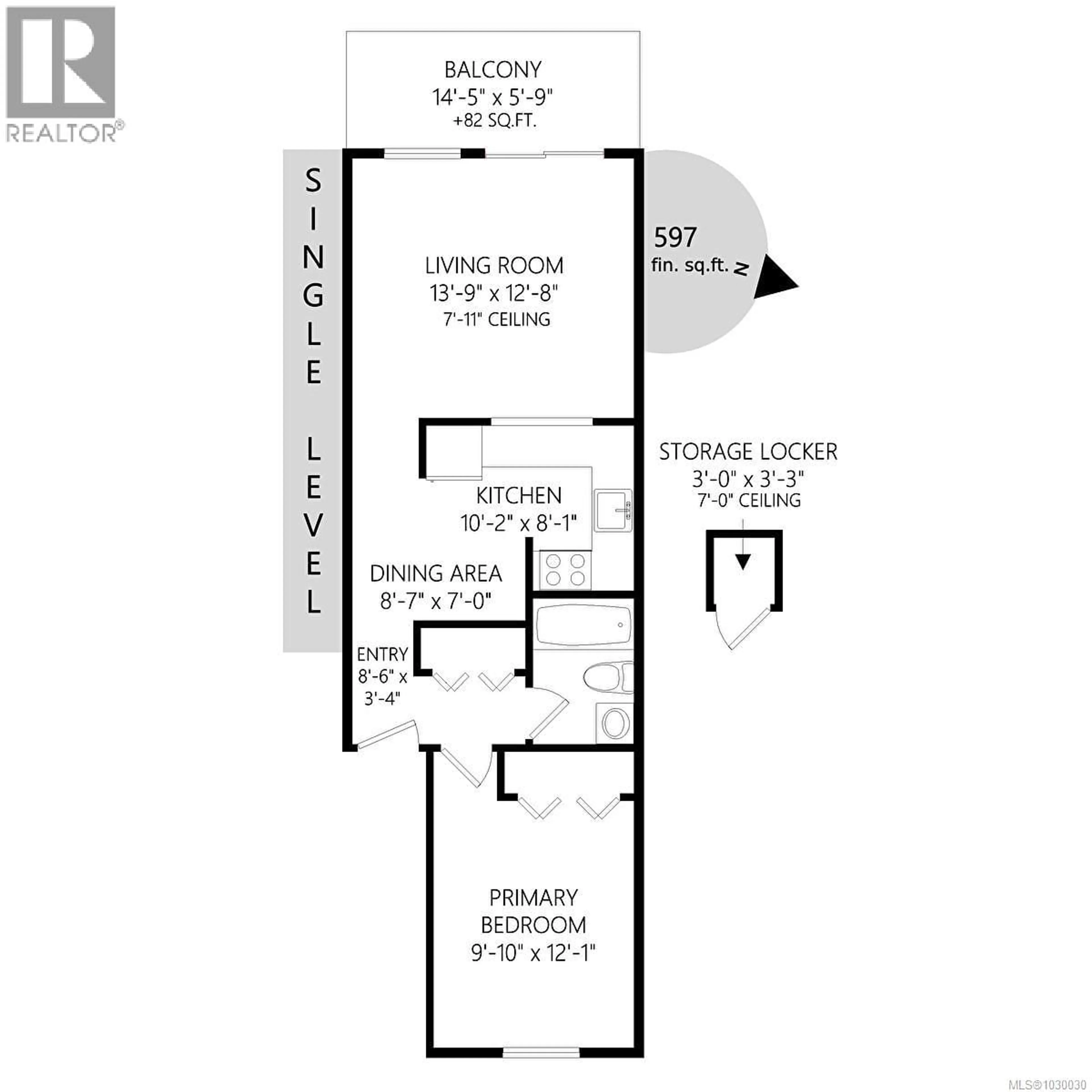 Floor plan for 9 - 1986 GLENIDLE ROAD, Sooke British Columbia V9Z0B1