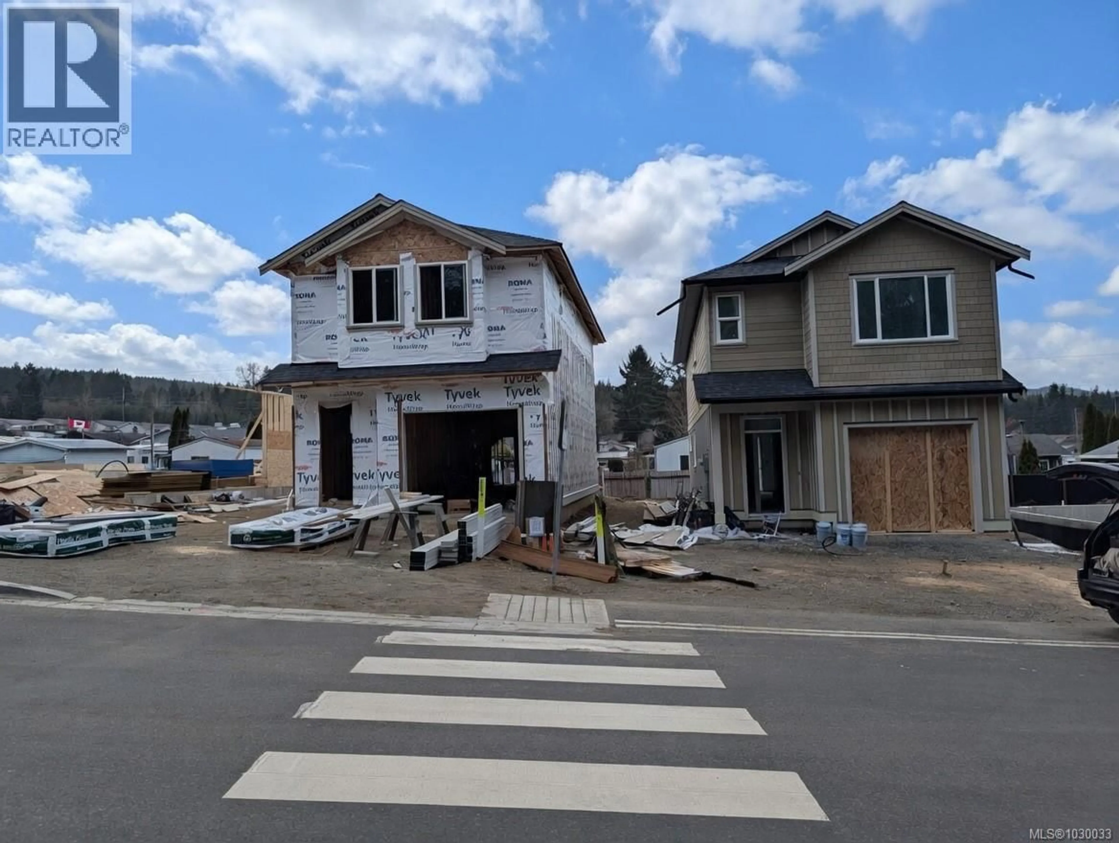 Home with vinyl exterior material, street for 1342 MCKINLEY ROAD, Ladysmith British Columbia V9G1R2