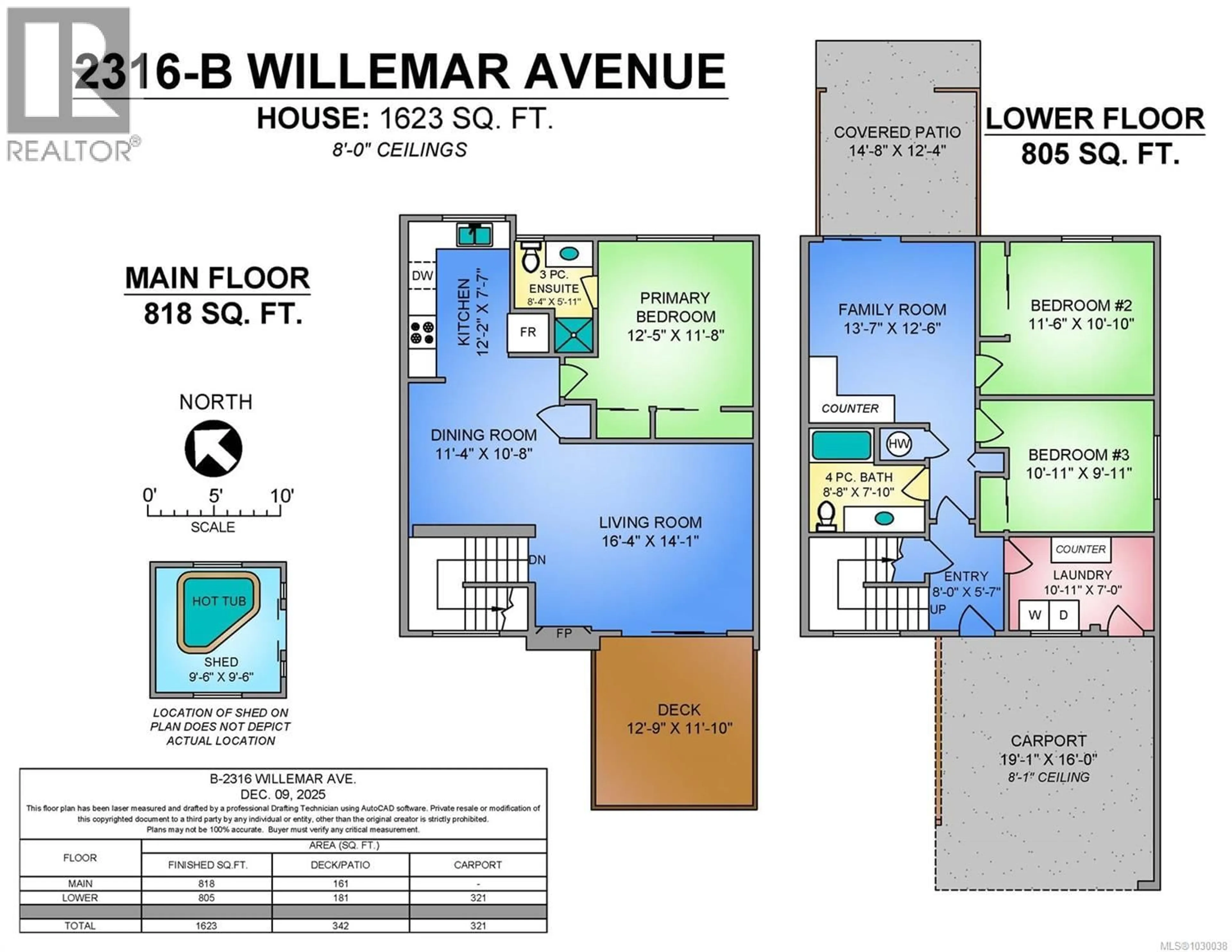 Floor plan for B - 2316 WILLEMAR AVENUE, Courtenay British Columbia V9N3M8