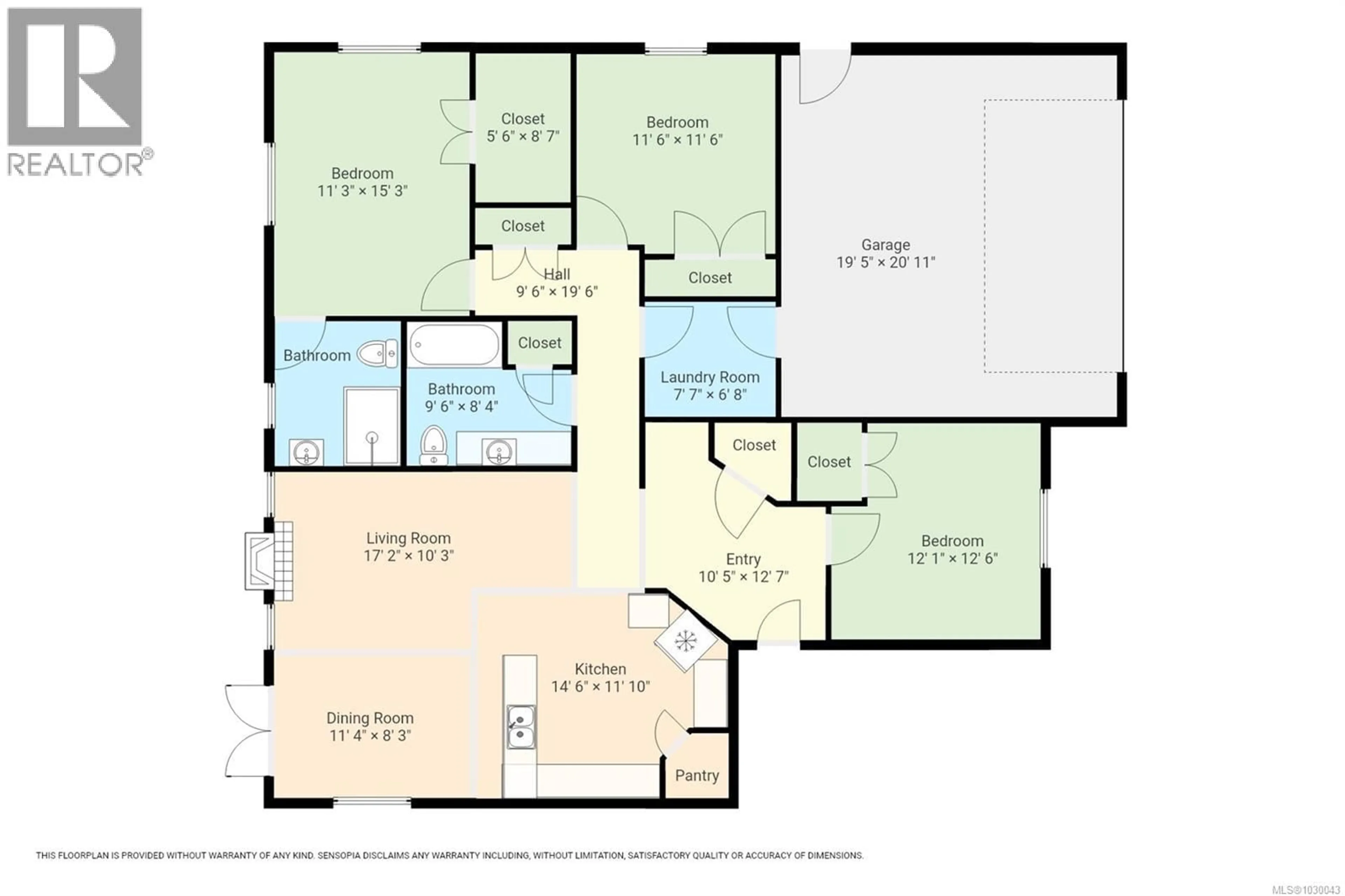 Floor plan for 542 PARK FOREST DRIVE, Campbell River British Columbia V0P1H0