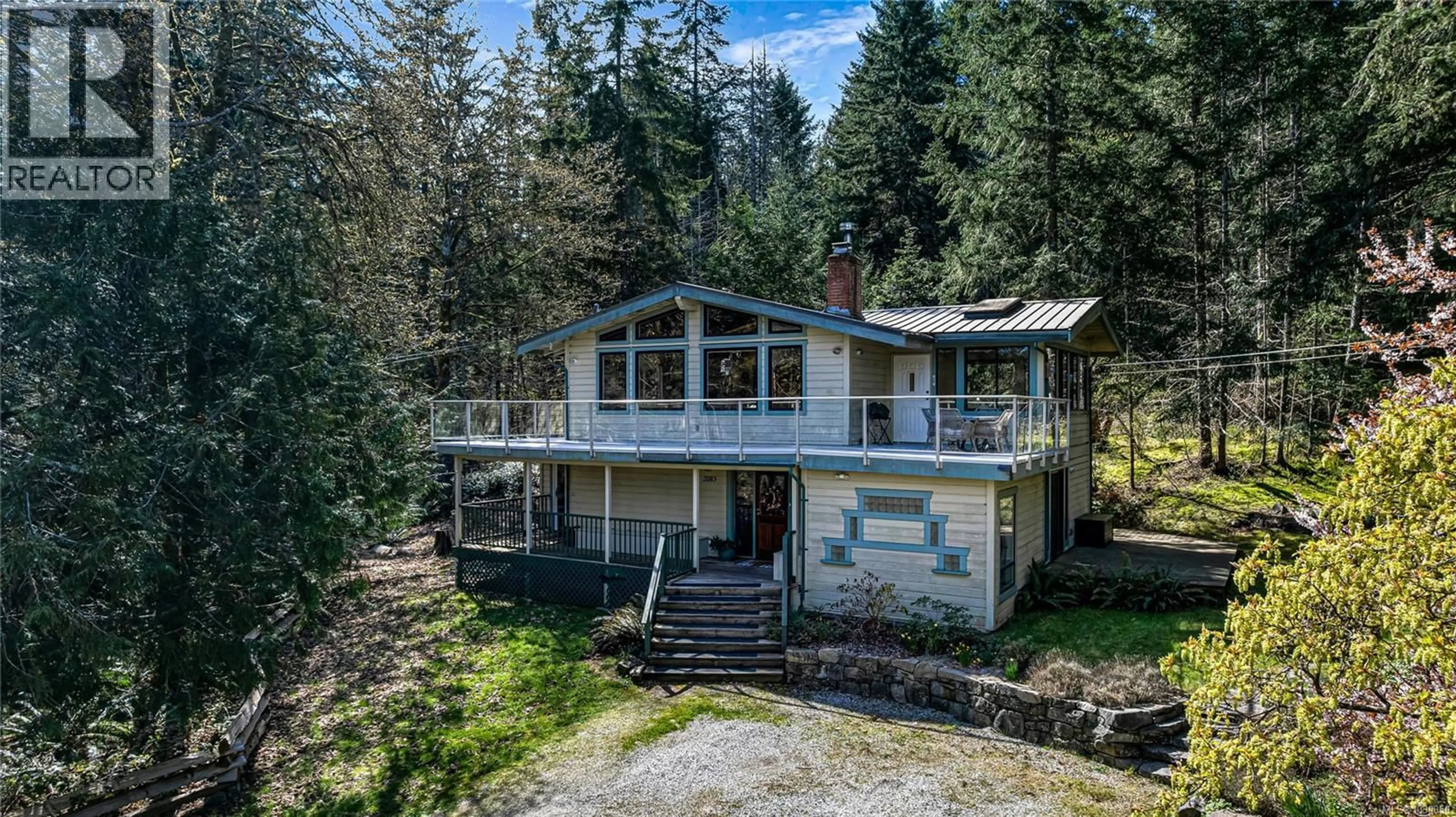 A pic from outside/outdoor area/front of a property/back of a property/a pic from drone, water/lake/river/ocean view for 2083 NORTH END ROAD, Salt Spring British Columbia V8K1E1
