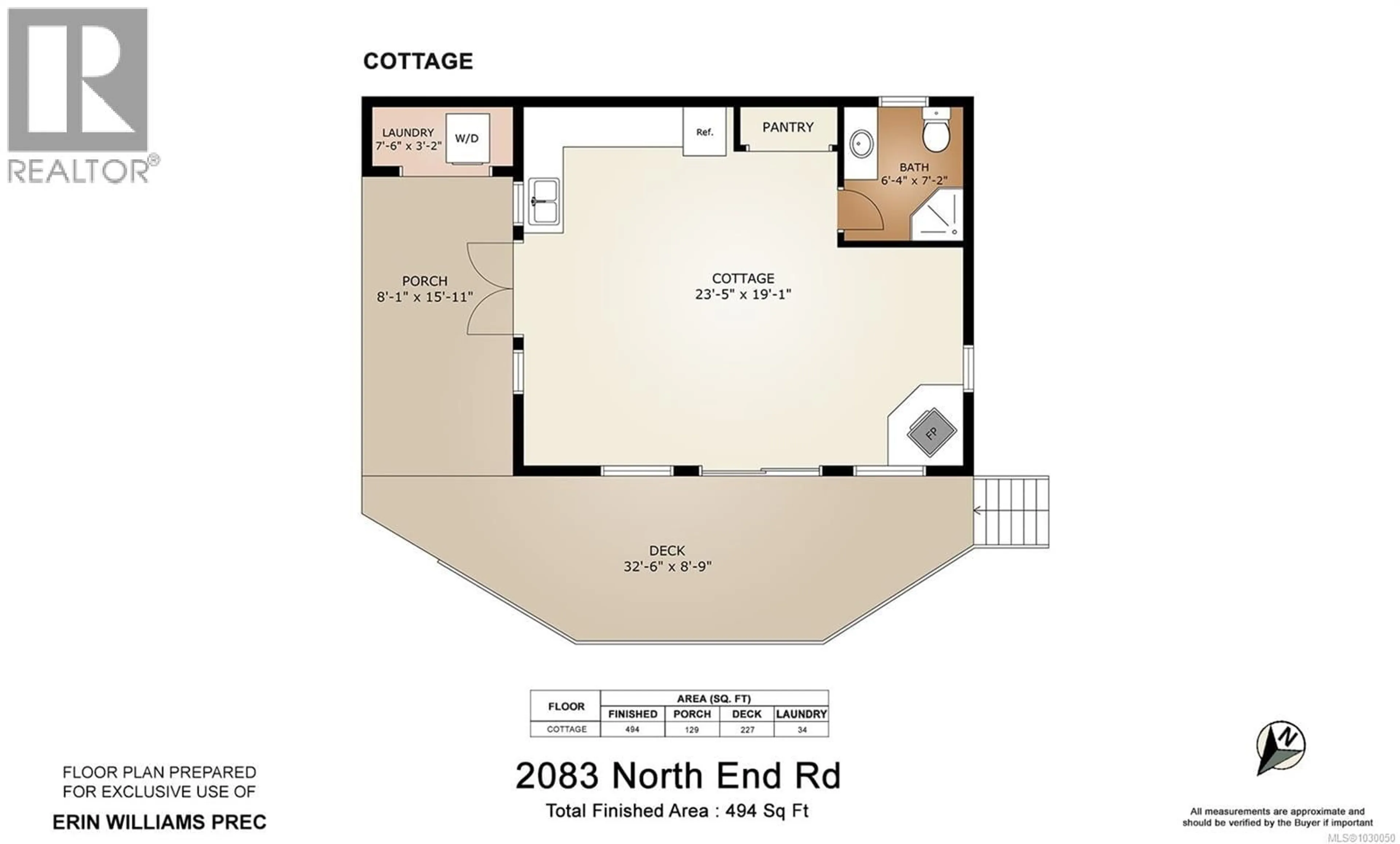 Floor plan for 2083 NORTH END ROAD, Salt Spring British Columbia V8K1E1