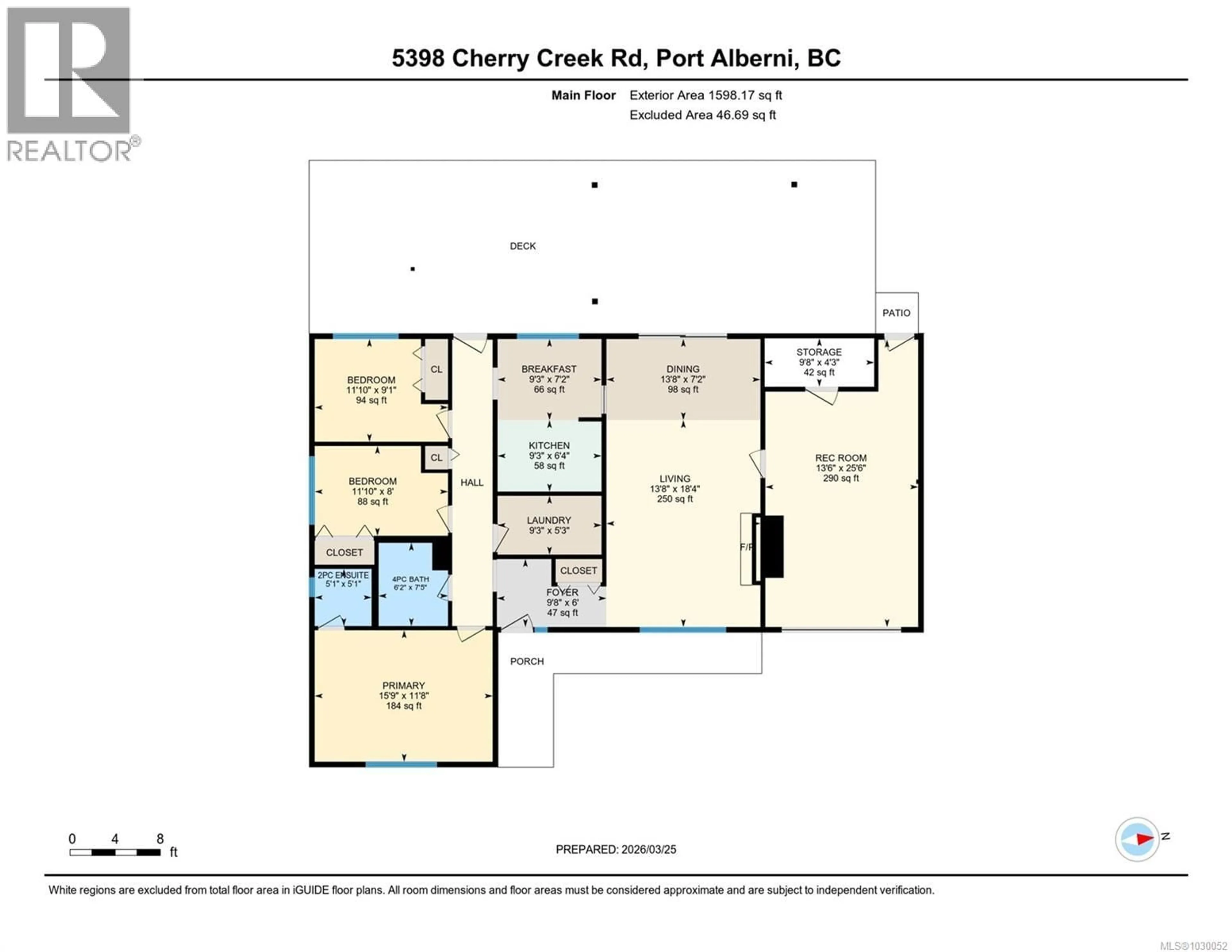 Floor plan for 5398 CHERRY CREEK ROAD, Port Alberni British Columbia V9Y6Y9