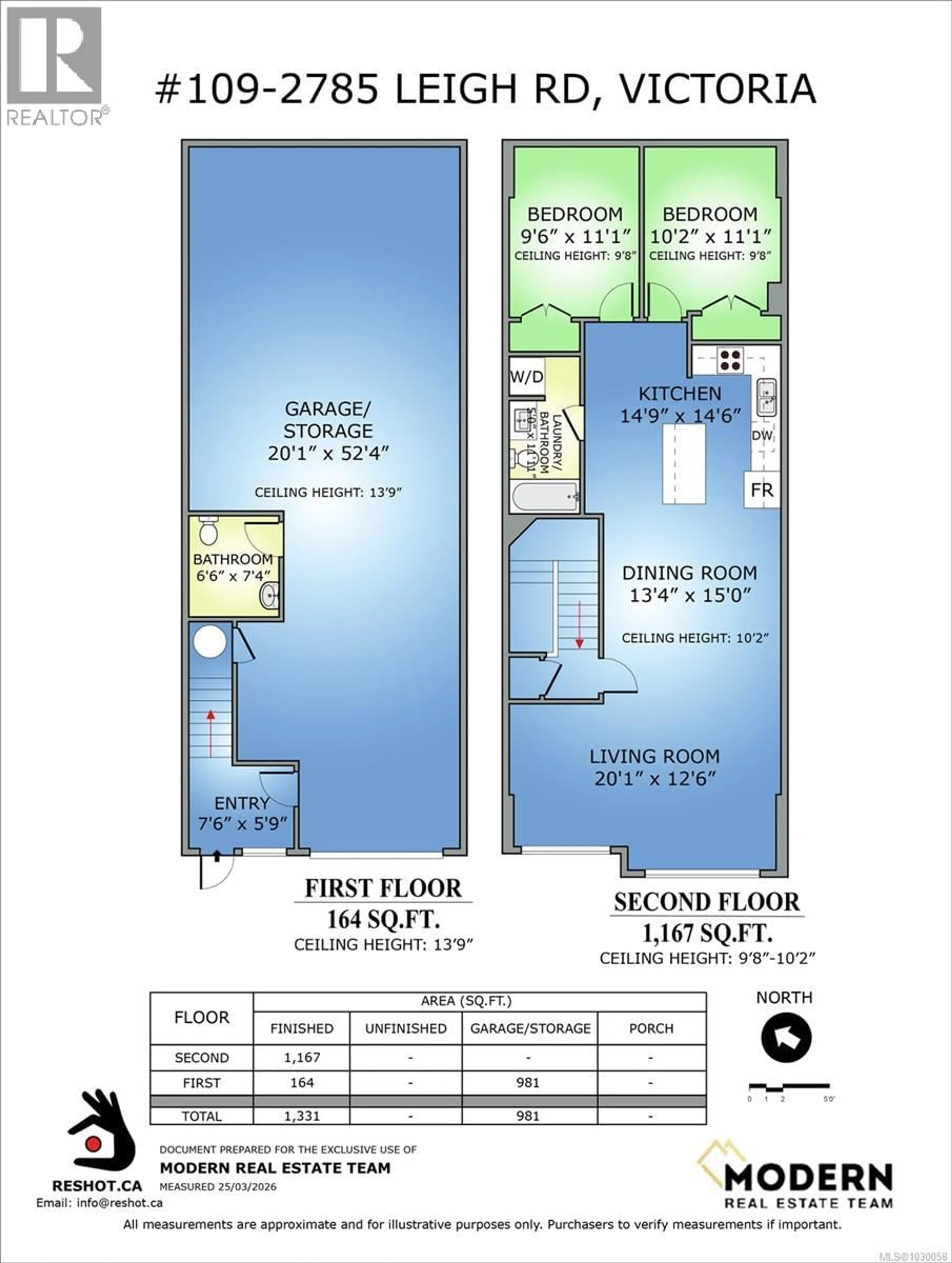 Floor plan for 109 - 2785 LEIGH ROAD, Langford British Columbia V9B0V4