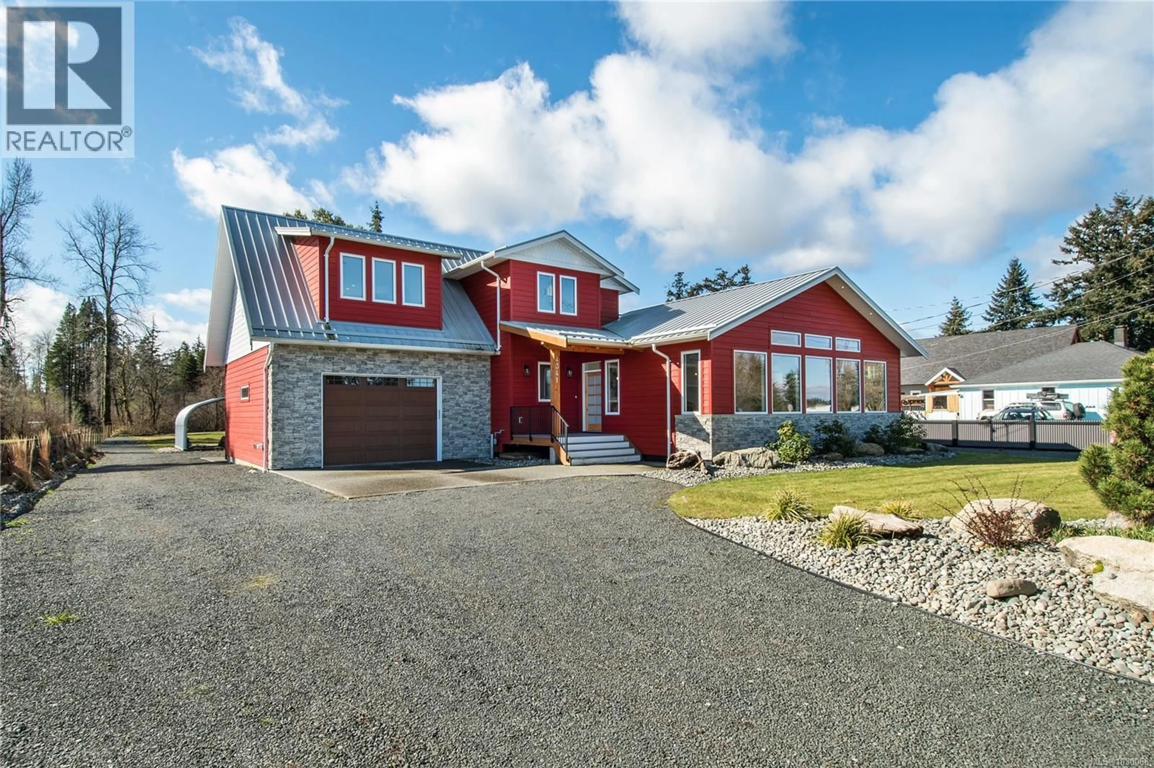 Home with brick exterior material, street for 4341 ISLAND HIGHWAY SOUTH, Campbell River British Columbia V9H1B7
