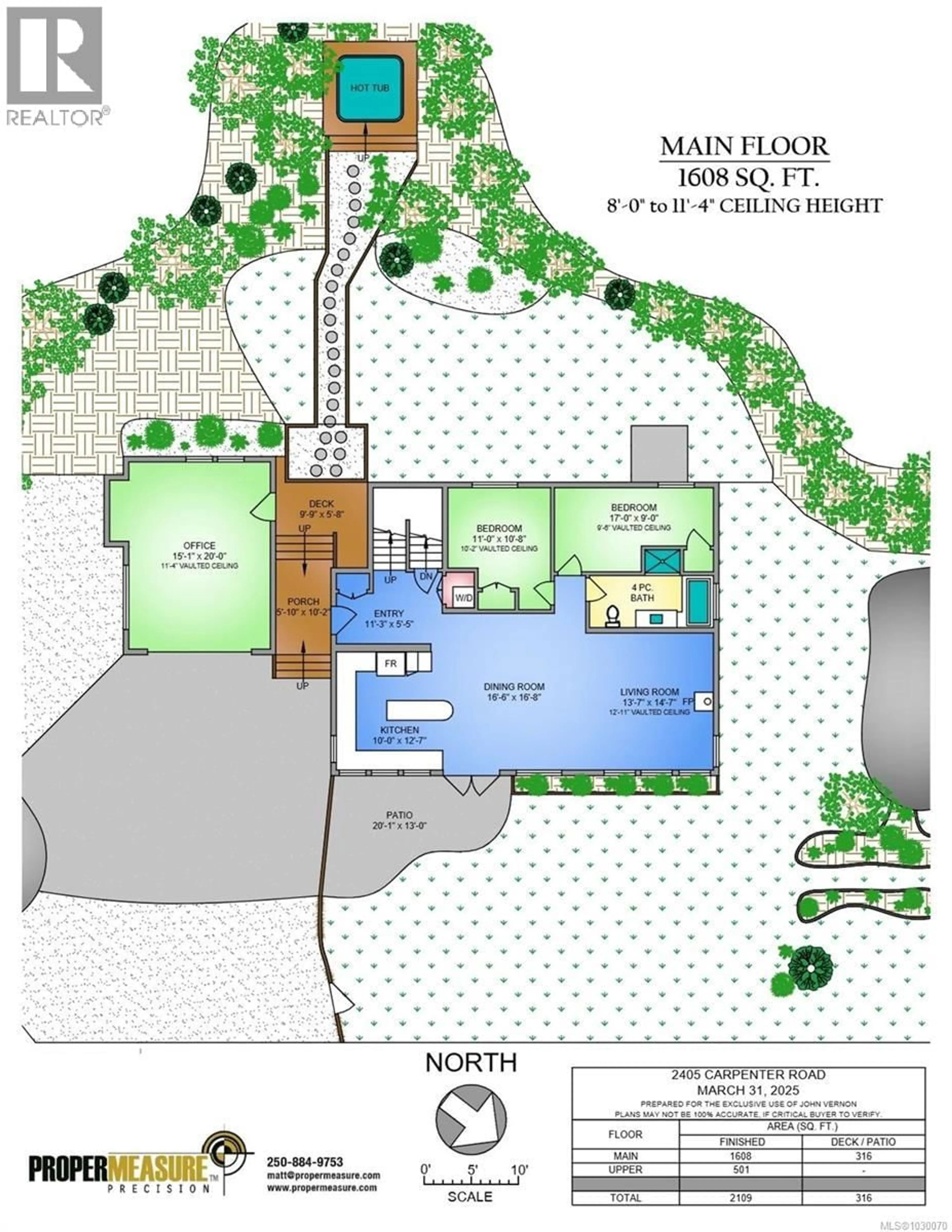 Floor plan for 2405 CARPENTER ROAD, Sooke British Columbia V9Z0R1