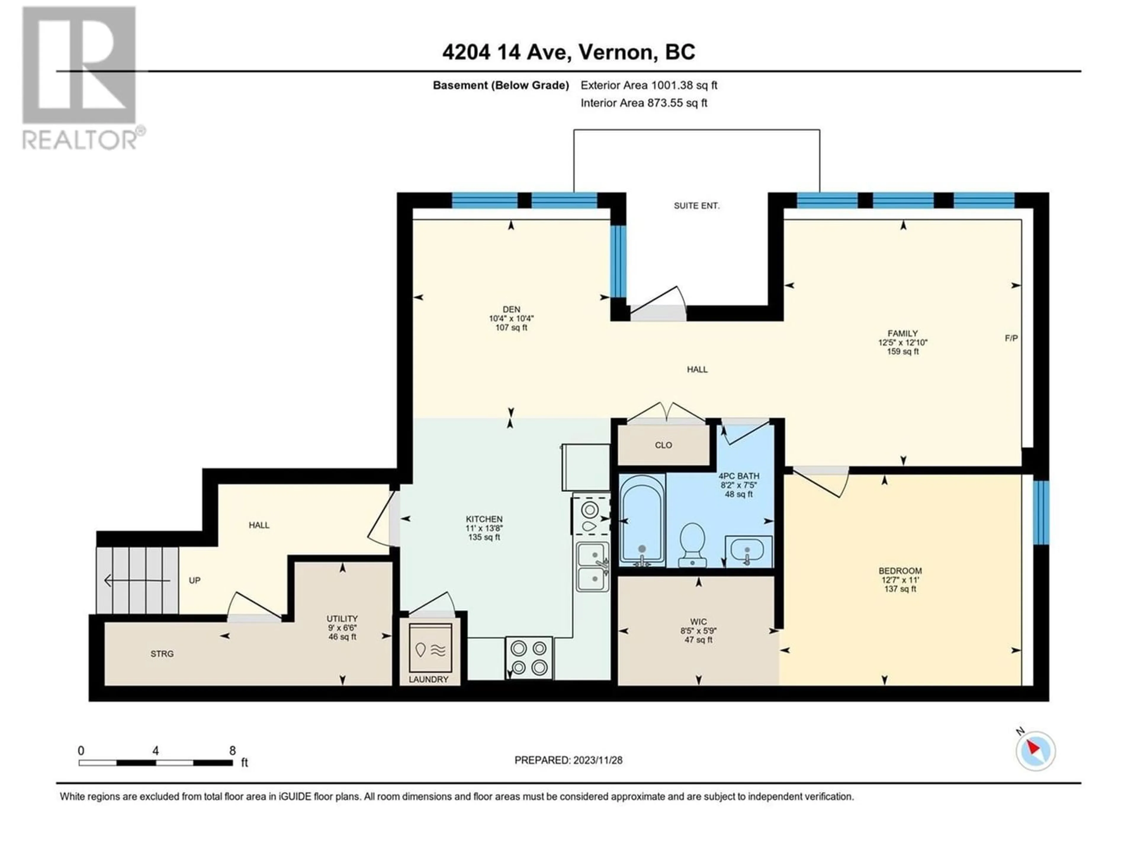 Floor plan for 4204 14 Avenue, Vernon British Columbia V1T7Z7