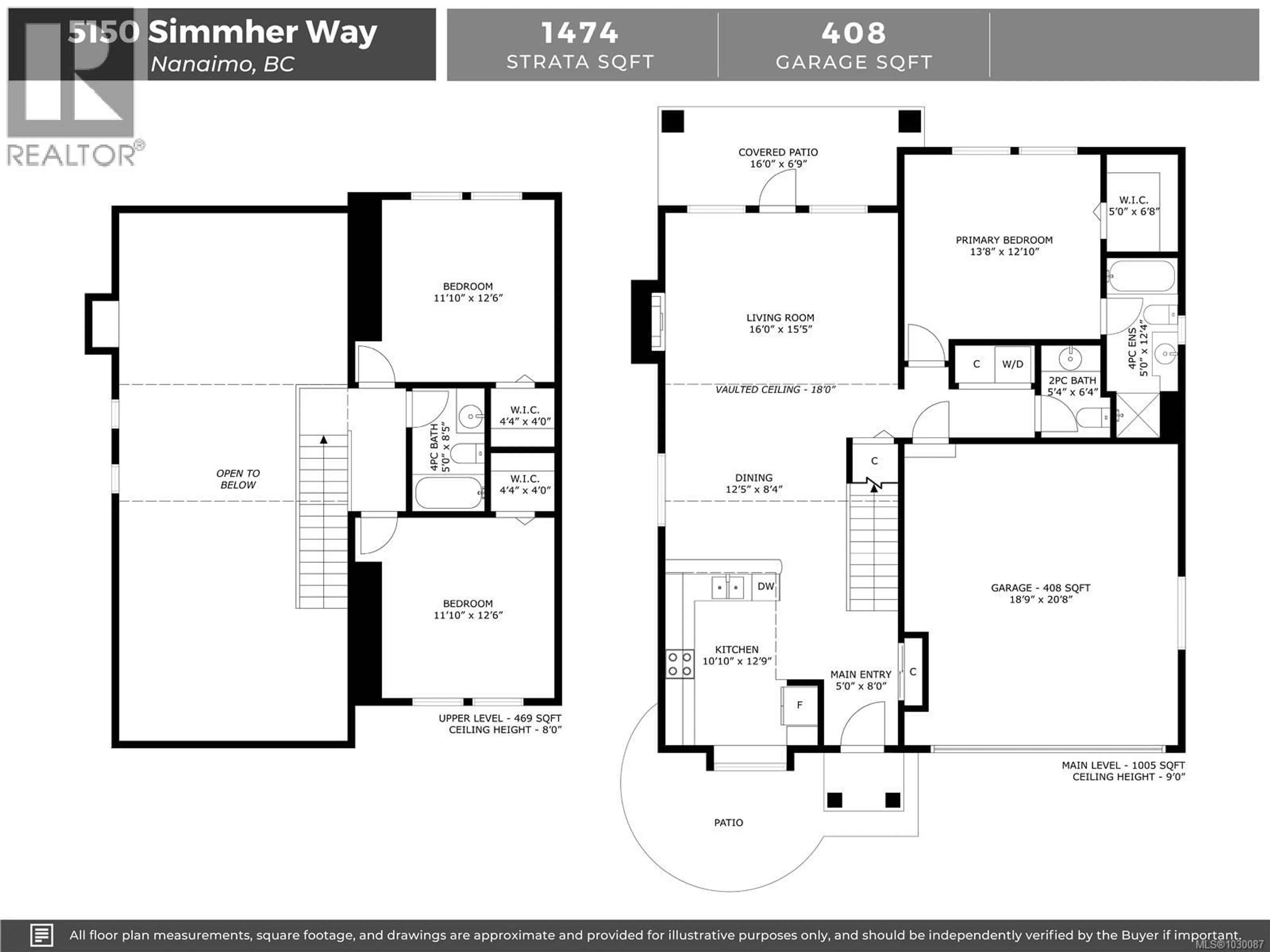 Floor plan for 5150 SIMMHER WAY, Nanaimo British Columbia V9T5T8