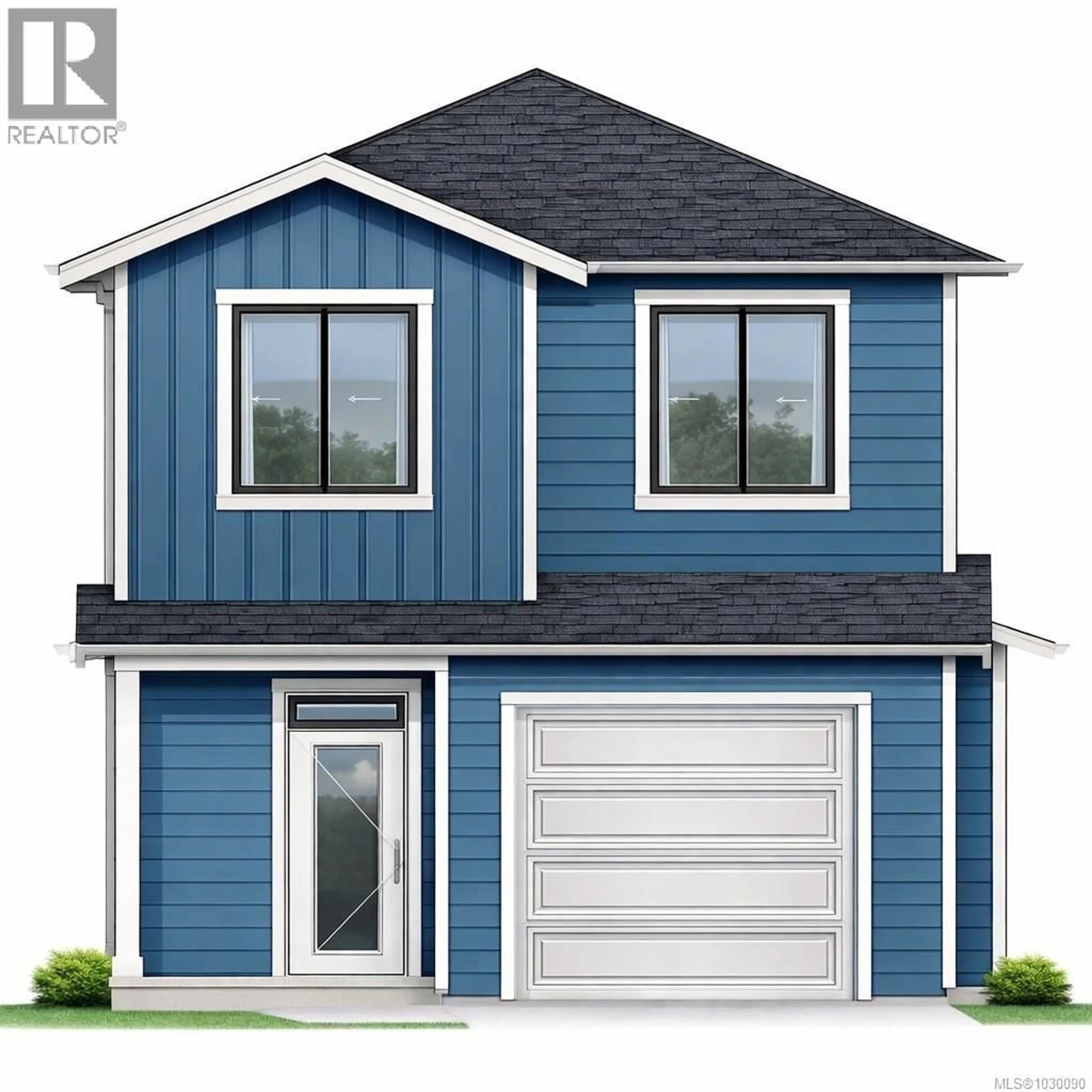 Home with vinyl exterior material, street for 1348 MCKINLEY ROAD, Ladysmith British Columbia V9G1R2