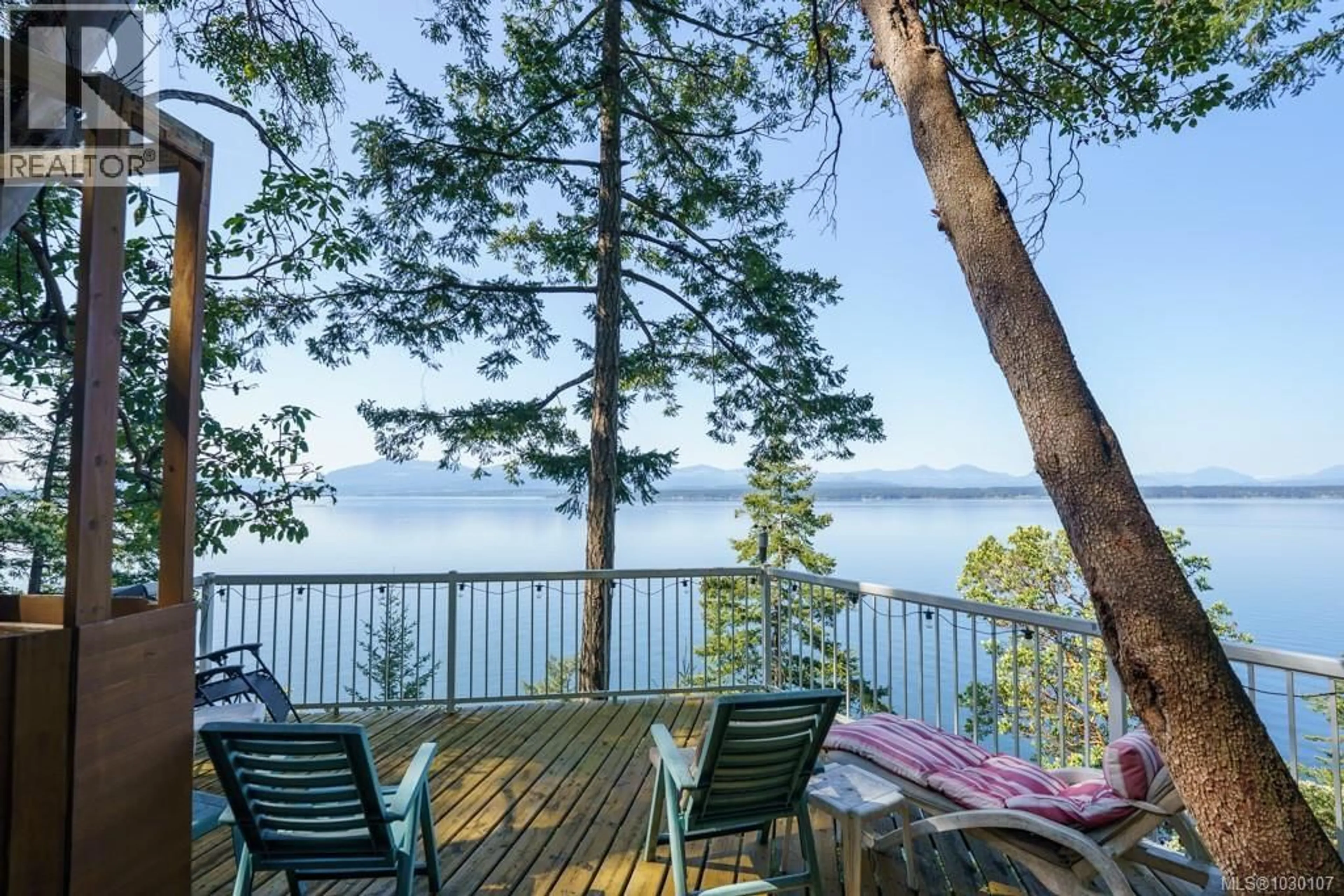 Patio, water/lake/river/ocean view for LT 8 RUXTON ISLAND, Ruxton Island British Columbia