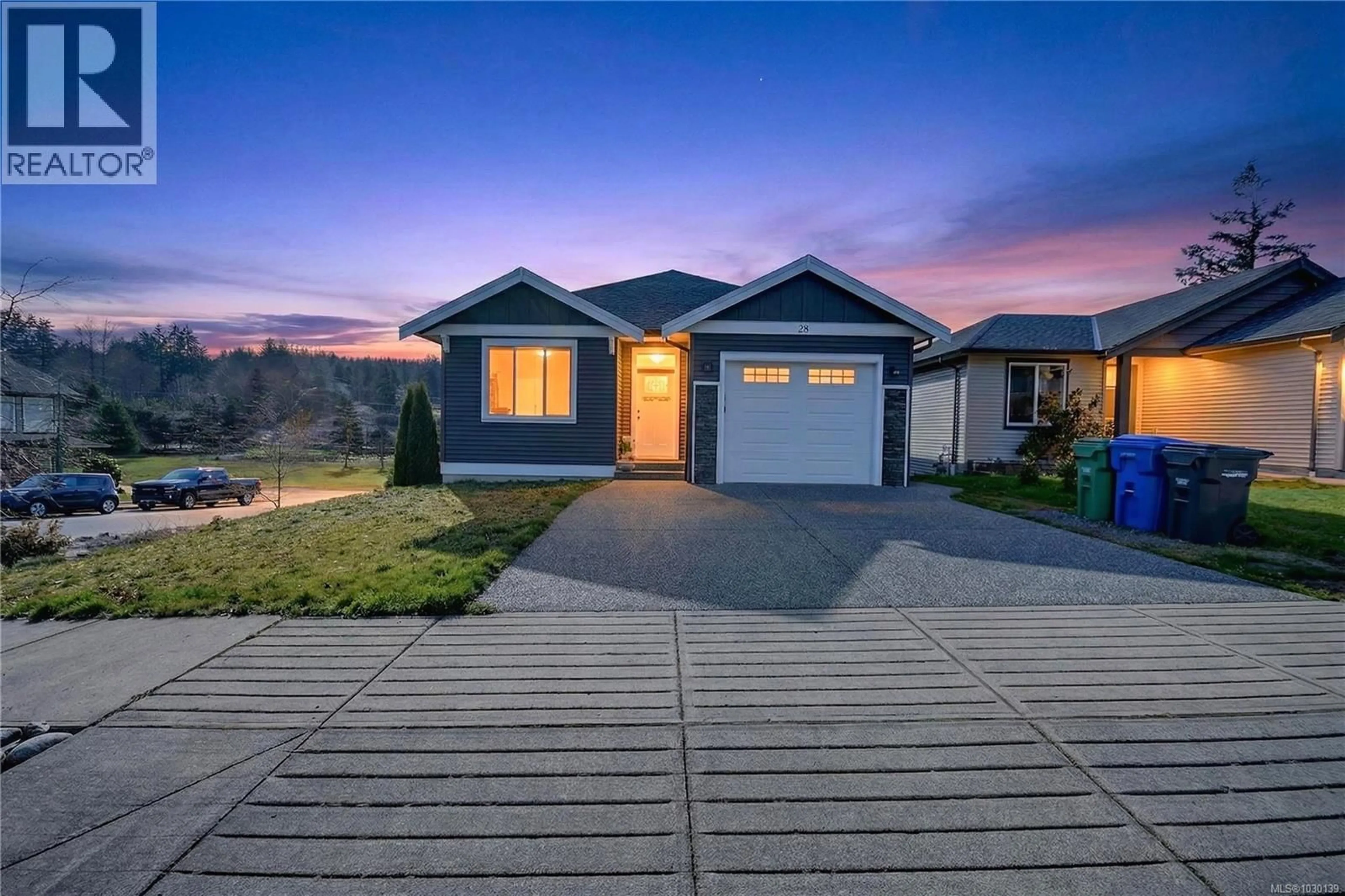 Home with vinyl exterior material, street for 28 DANCER ROAD, Nanaimo British Columbia V9R6Z6