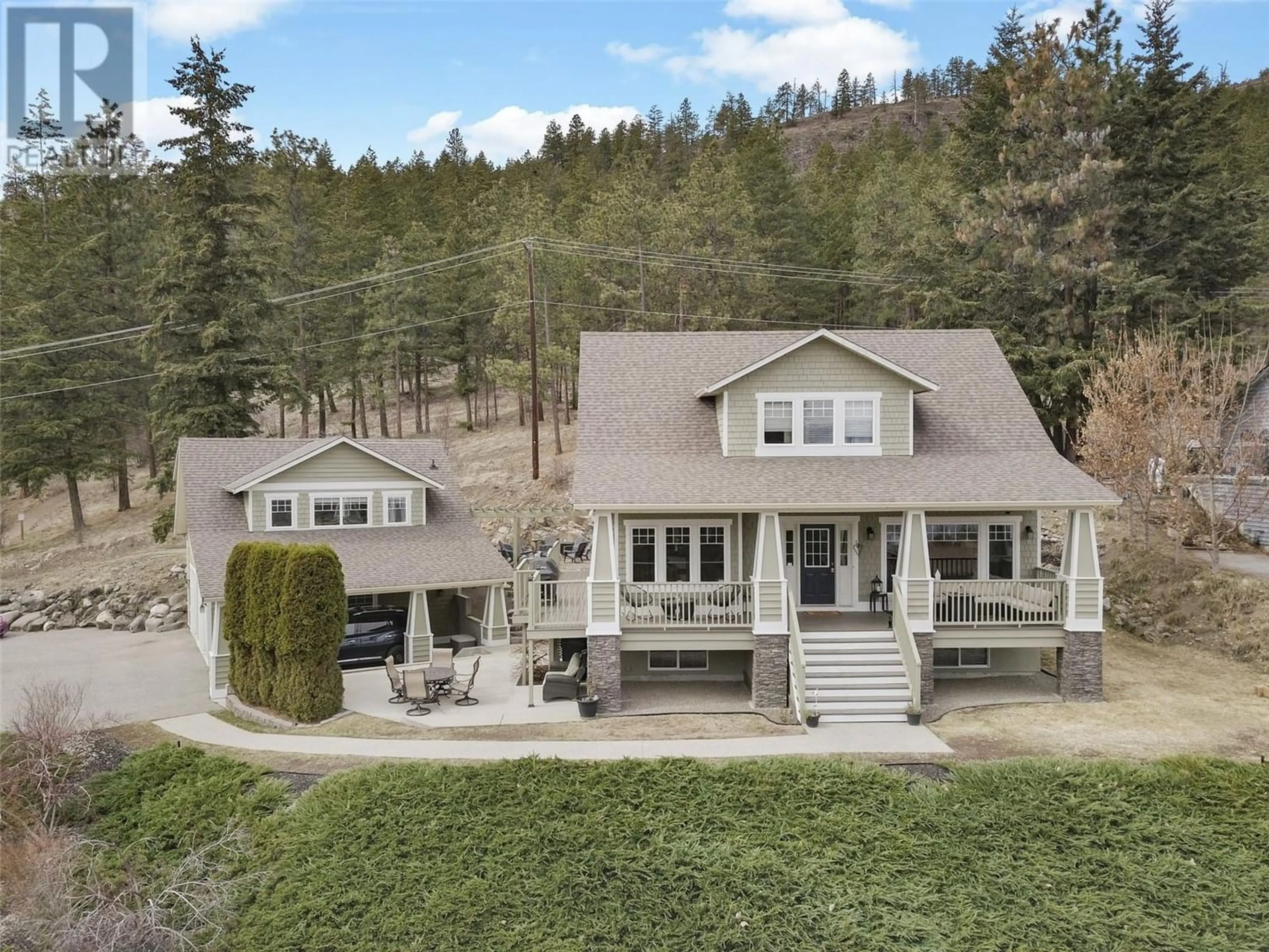 Frontside or backside of a home for 1590 West Kelowna Road, West Kelowna British Columbia V1Z3H5