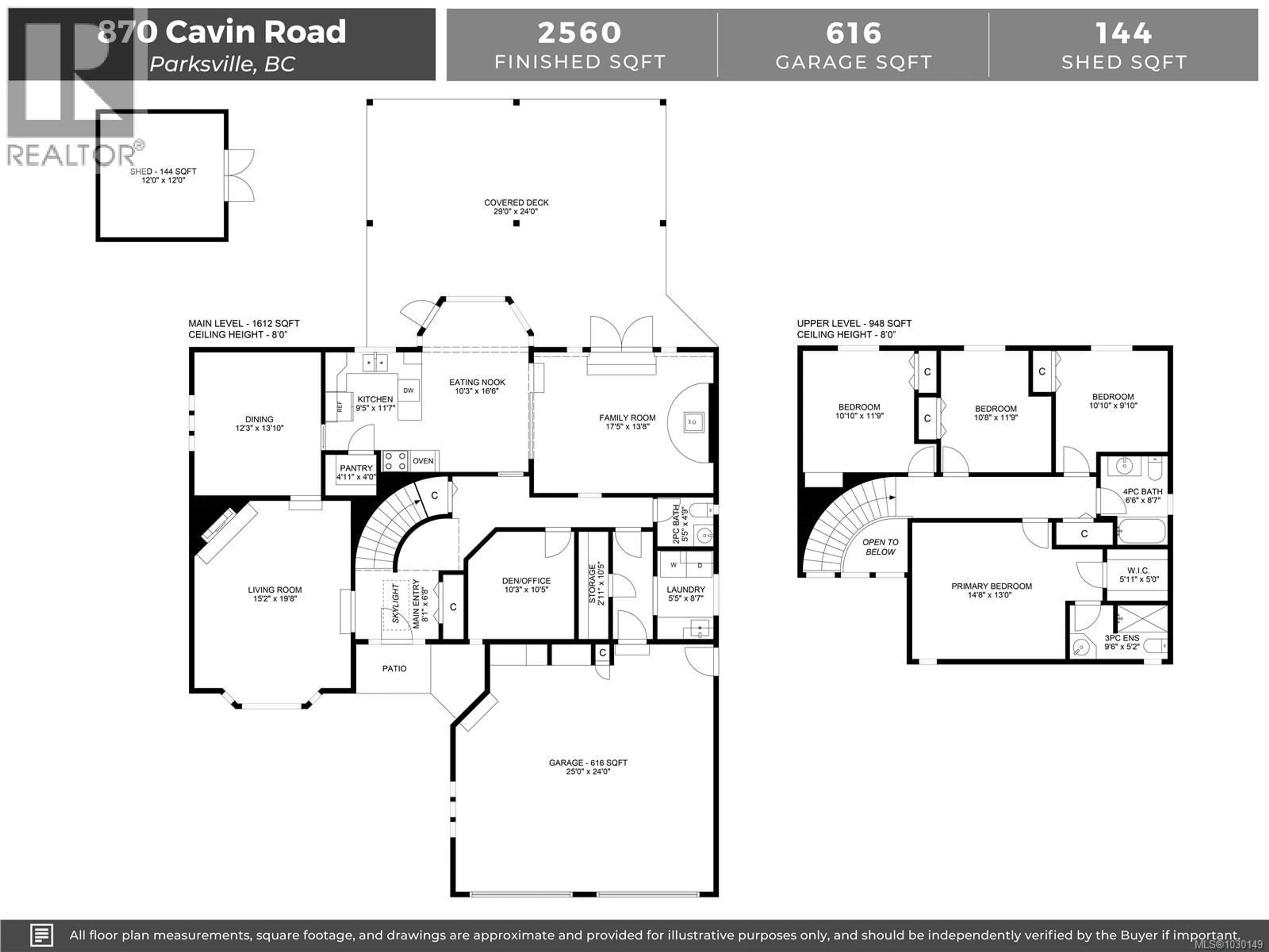 Floor plan for 870 CAVIN ROAD, French Creek British Columbia V9P1Z9