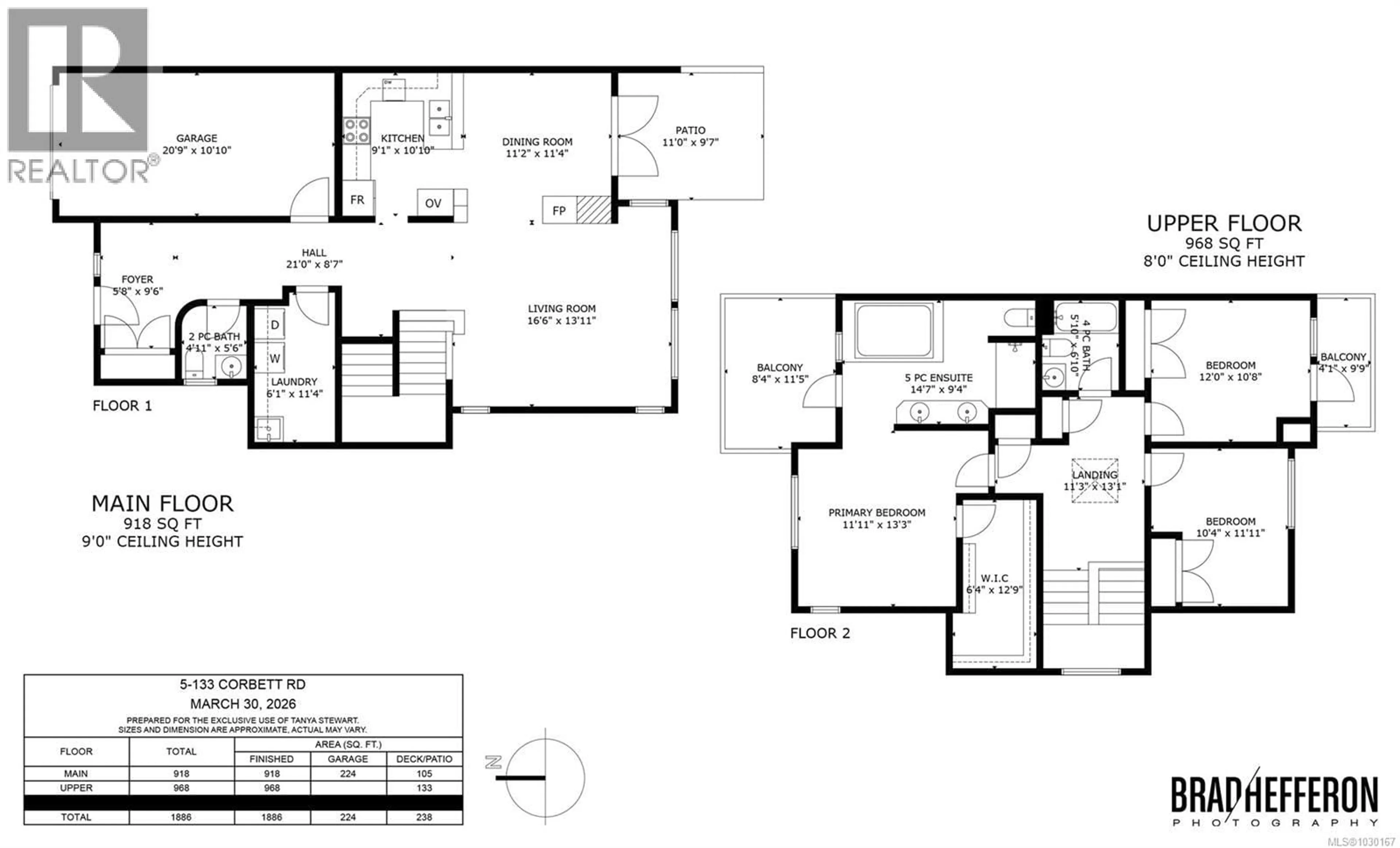 Floor plan for 5 - 133 CORBETT ROAD, Salt Spring British Columbia V8K2W6