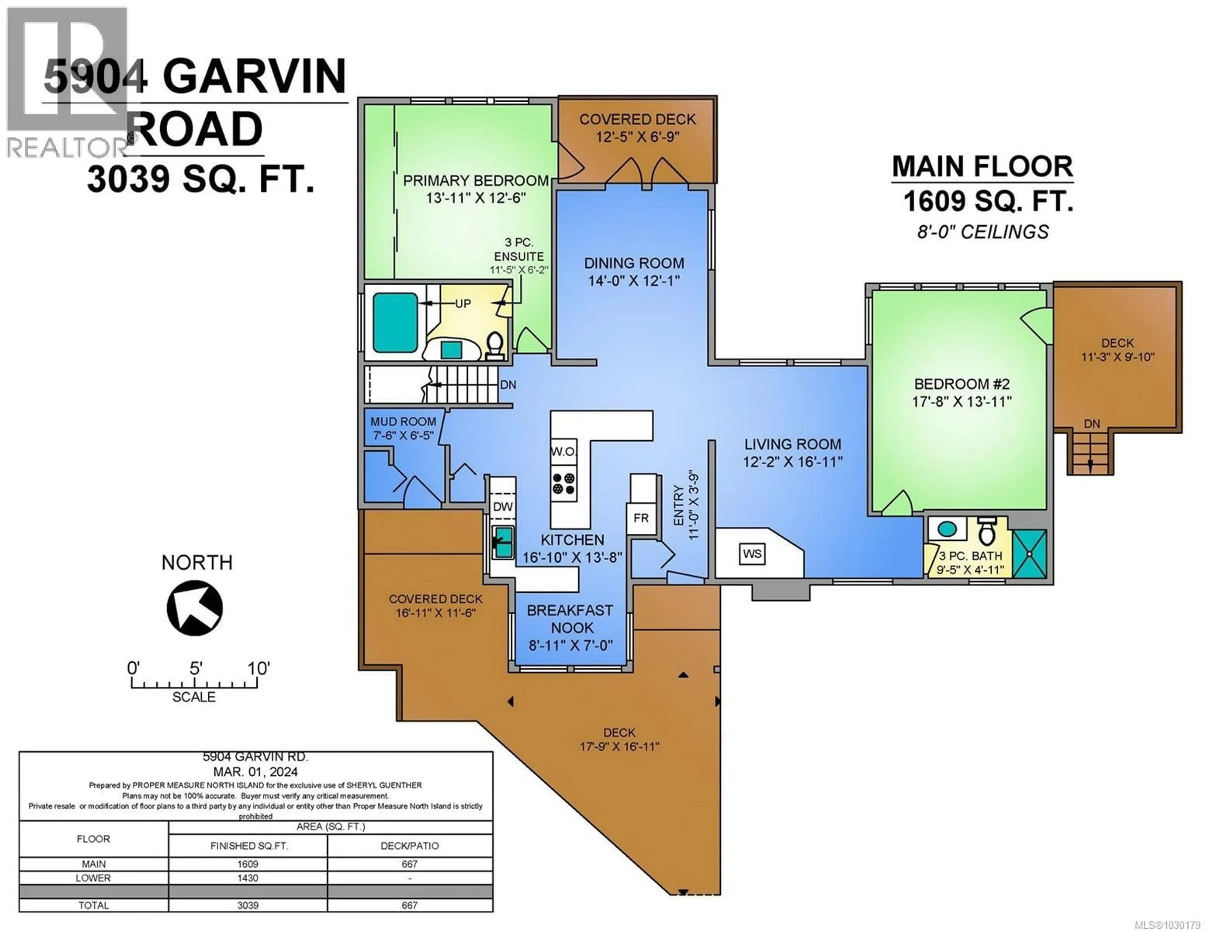 Floor plan for 5904 GARVIN ROAD, Union Bay British Columbia V0R3B0
