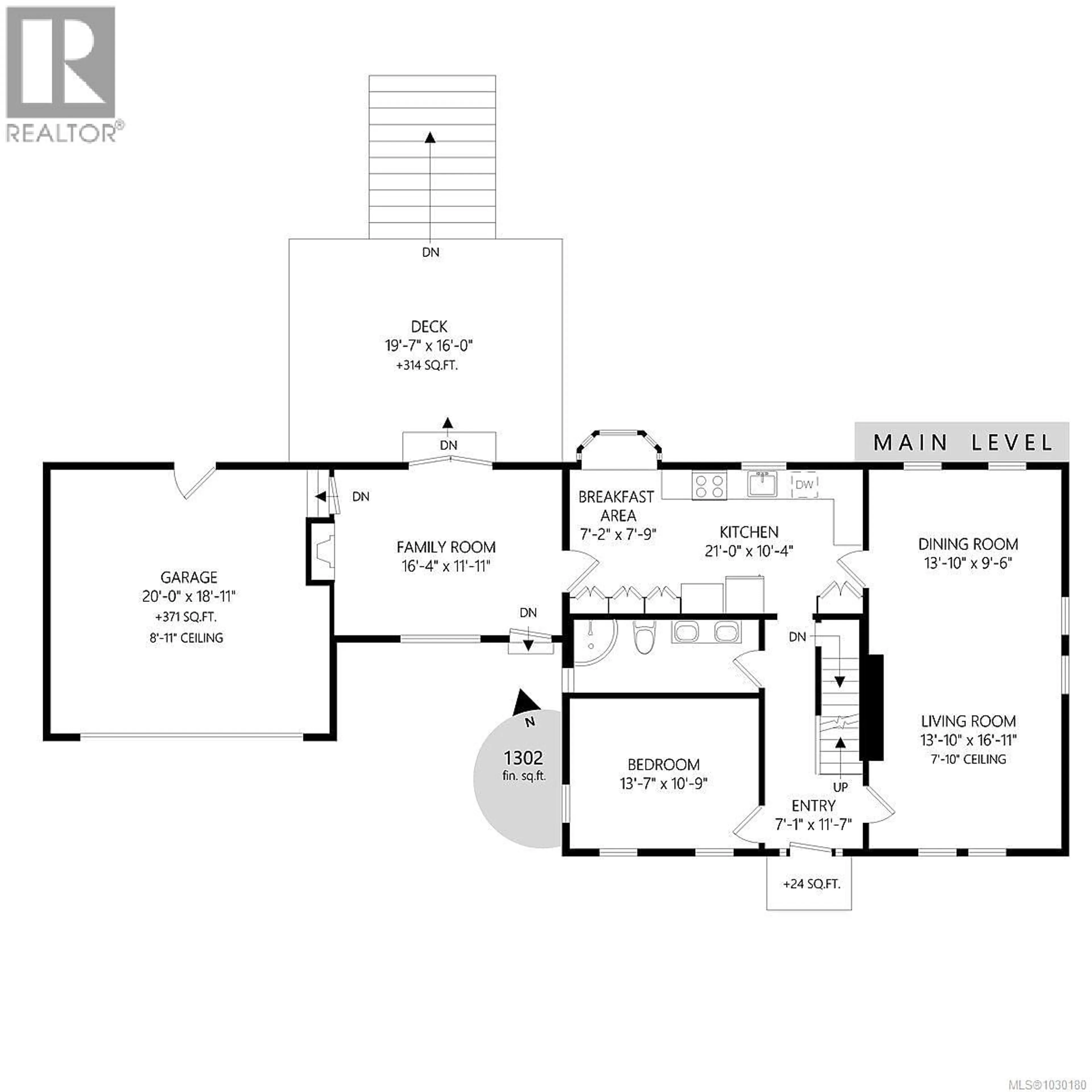 Floor plan for 285 POLEGATE ROAD, Qualicum Beach British Columbia V9K1Y9