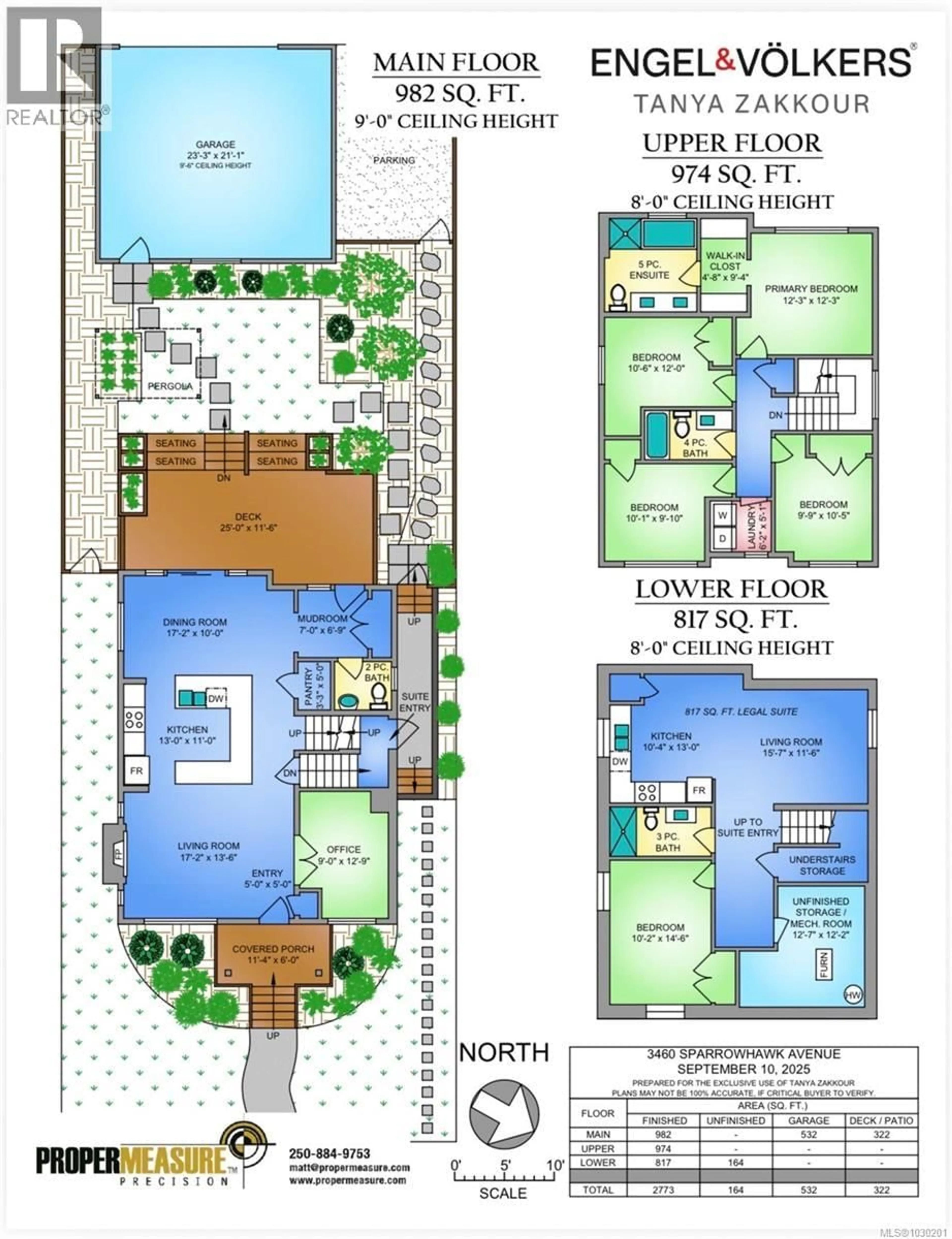 Floor plan for 3460 SPARROWHAWK AVENUE, Colwood British Columbia V9C0L9