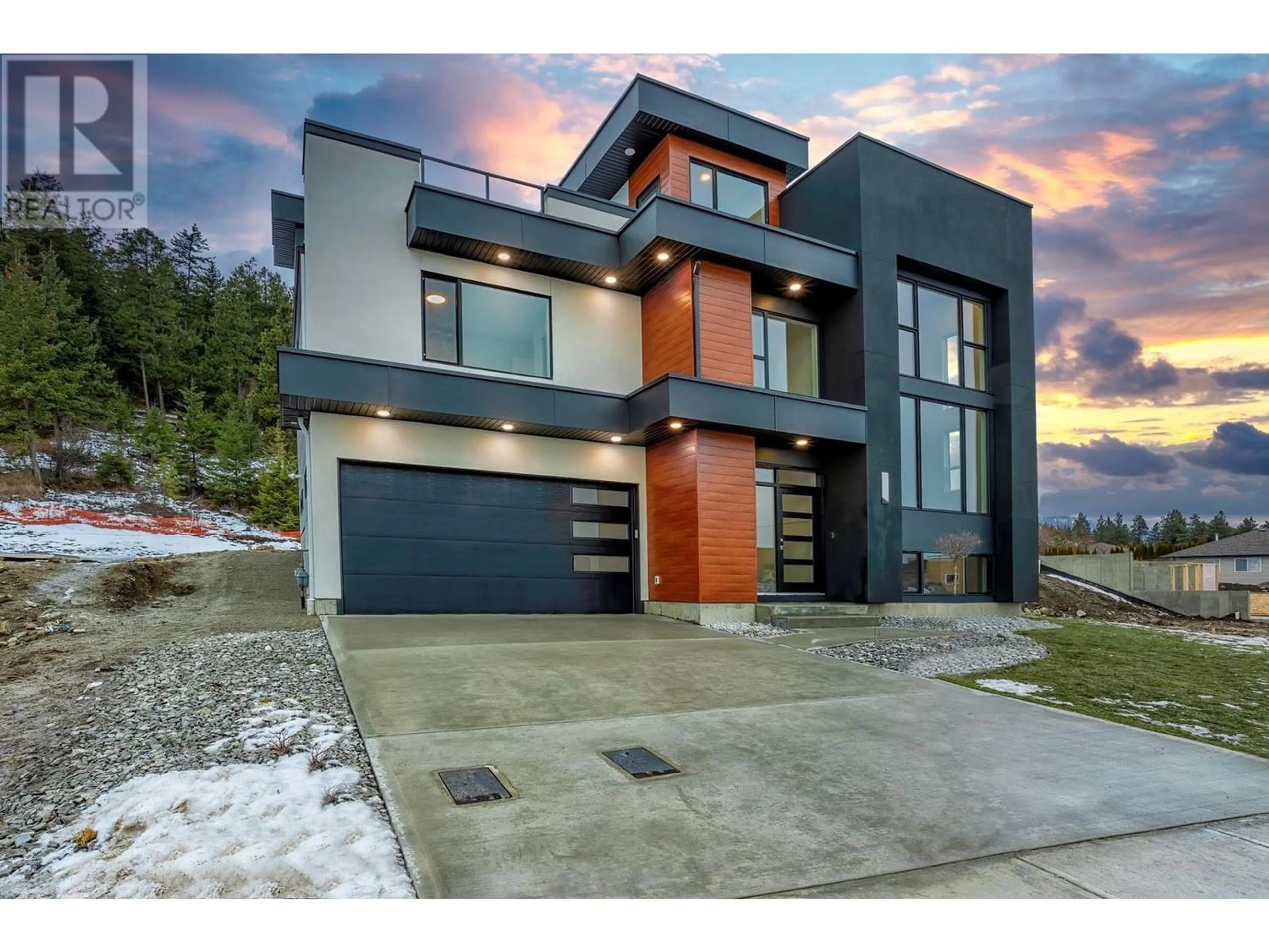 Home with brick exterior material for 3754 Davidson Court, West Kelowna British Columbia V4T0B1